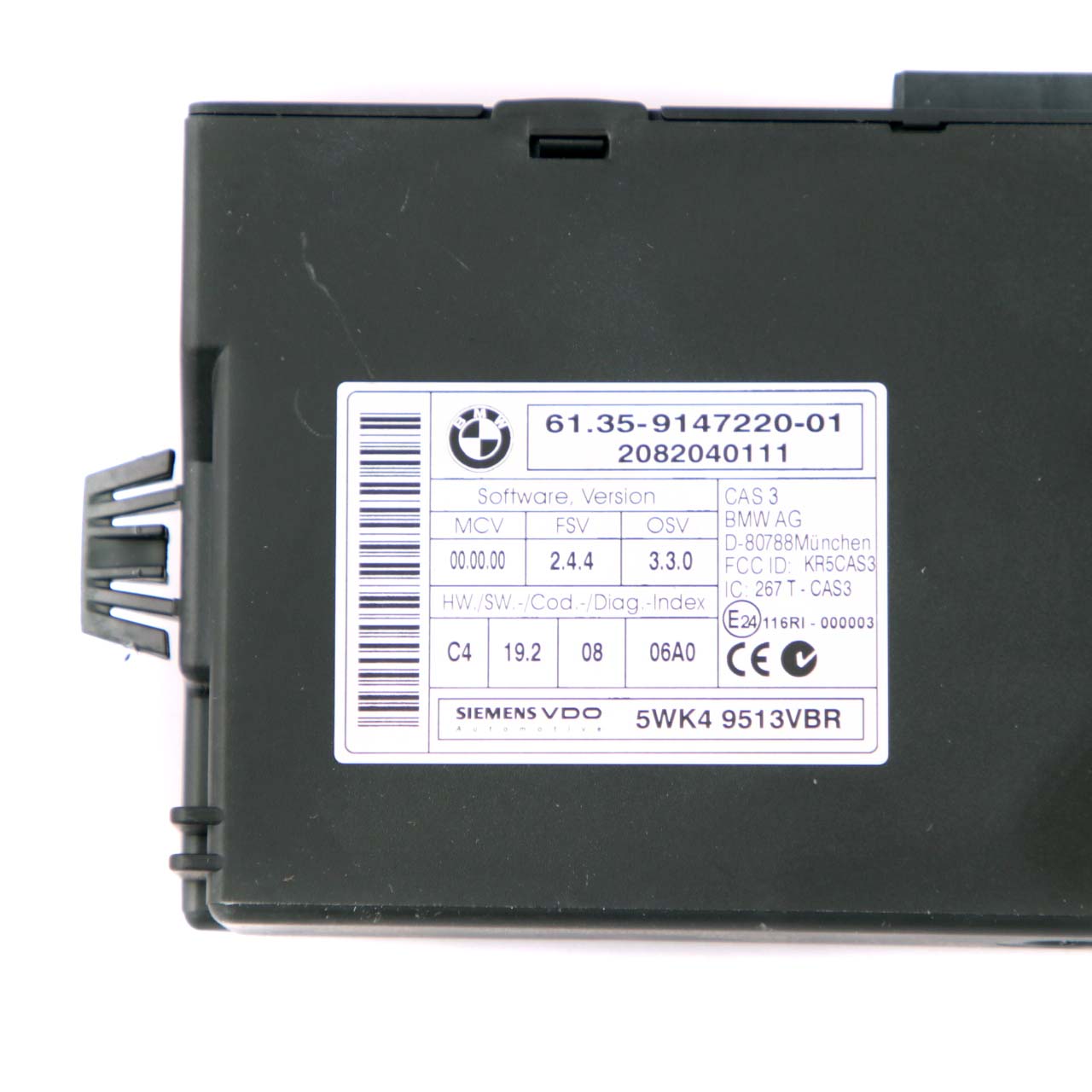 BMW E87 E90 LCI 118d 318d N47 Diesel ECU KIT DDE 7811701 + CAS3 + Key Automatic