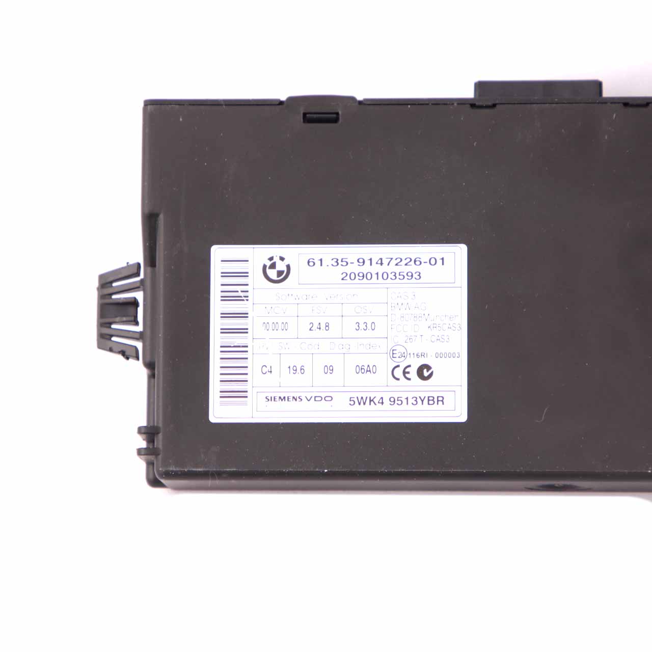 BMW E81 E82 E87 LCI E88 N47S 123d ECU Kit DDE 7812502 + CAS3 + Key Manual