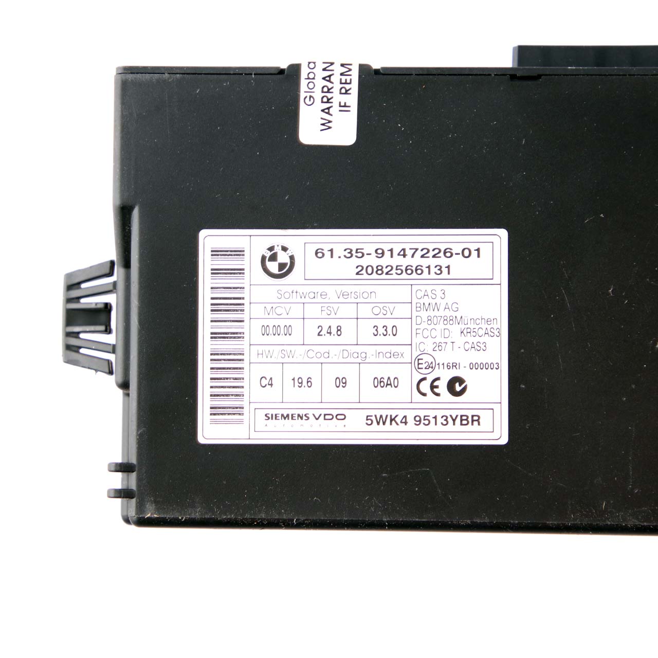 BMW E60 E87 E90 LCI N47 120d 320d ECU Control Unit Kit DDE 7823420 CAS3 Key