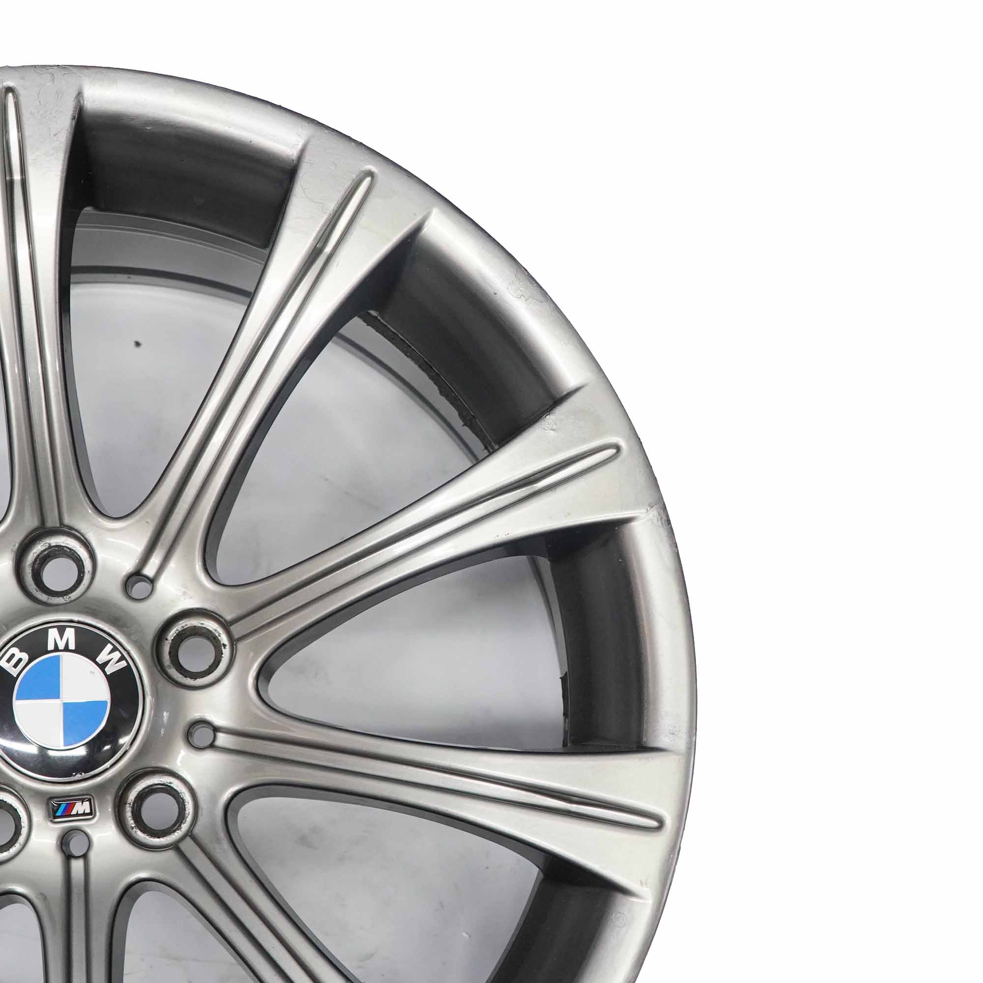 BMW 5 Series E60 M5 Rear Grey Alloy Wheel Rim 19" 9,5J ET:28 M Radial Spoke 166