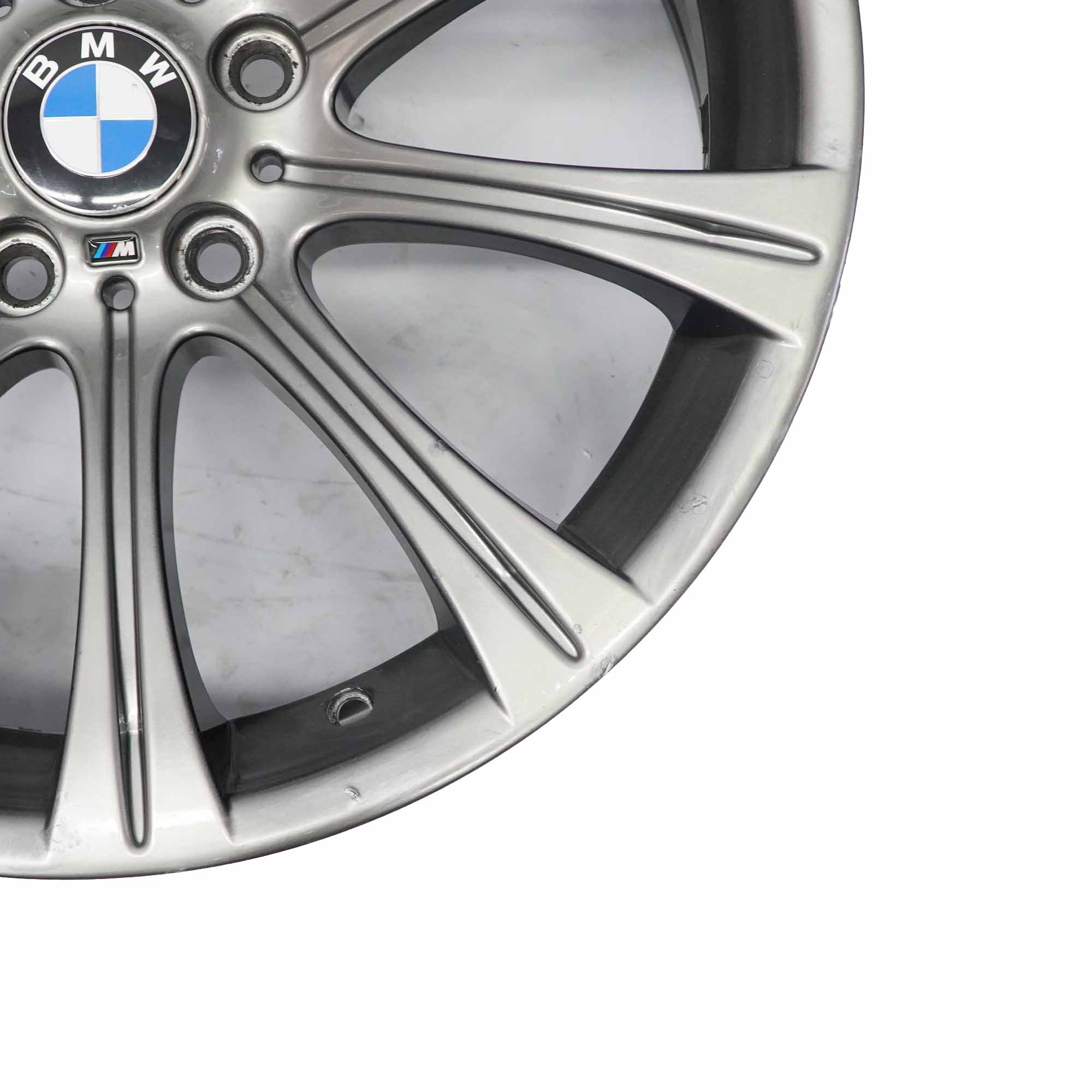 BMW 5 Series E60 M5 Rear Grey Alloy Wheel Rim 19" 9,5J ET:28 M Radial Spoke 166