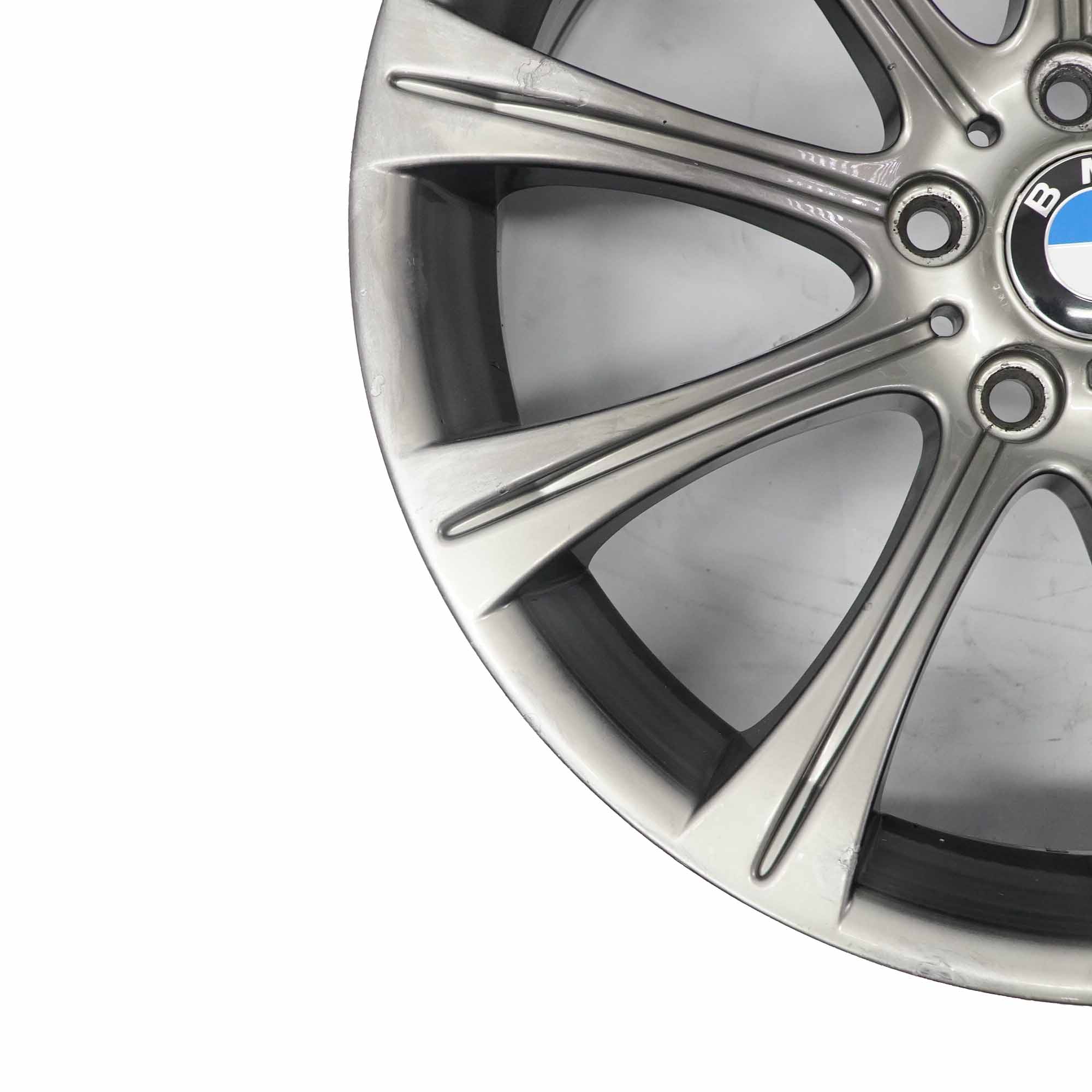 BMW 5 Series E60 M5 Rear Grey Alloy Wheel Rim 19" 9,5J ET:28 M Radial Spoke 166