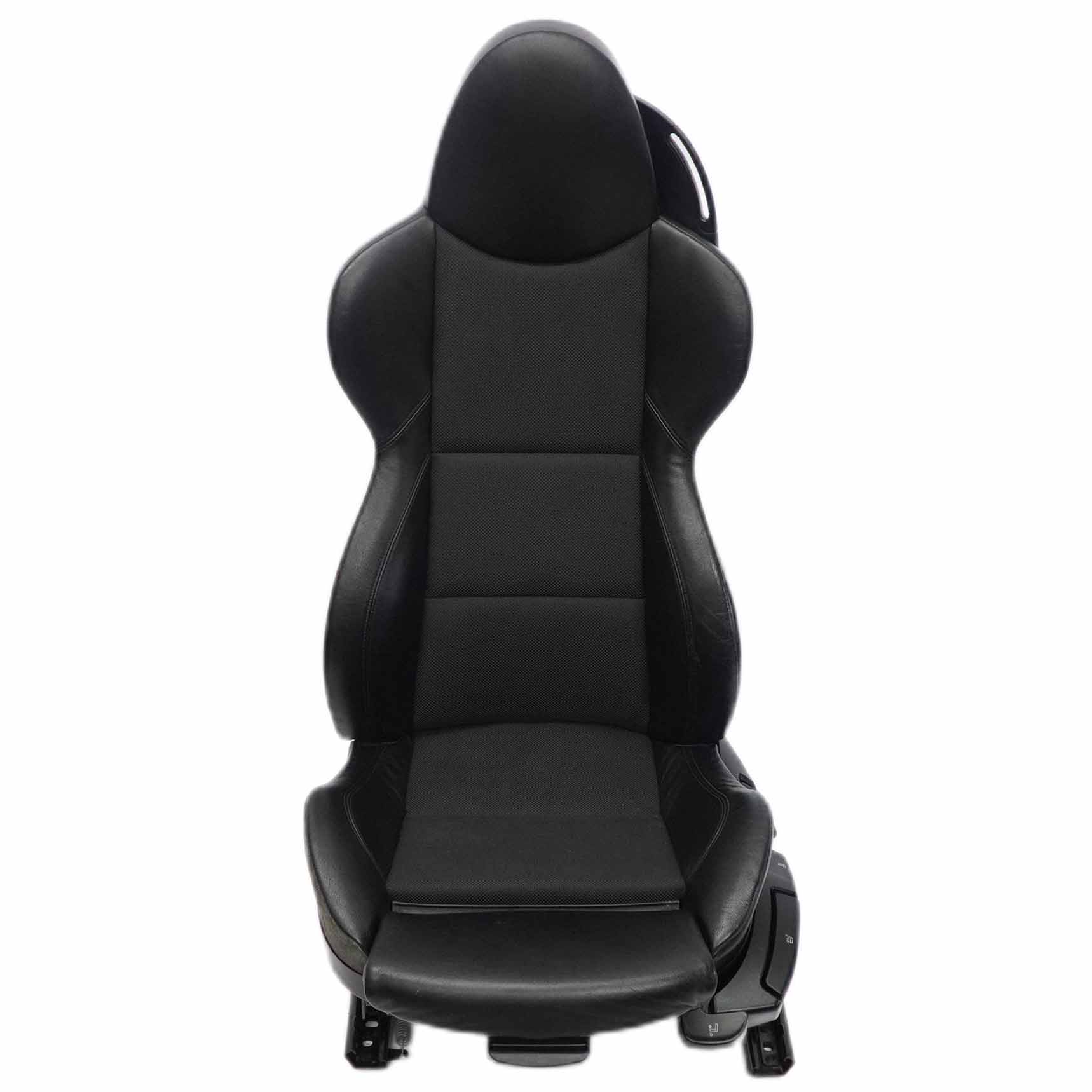 Front Seat BMW Z4 E85 M Sport Left N/S Black Cloth / Leather Active Sports