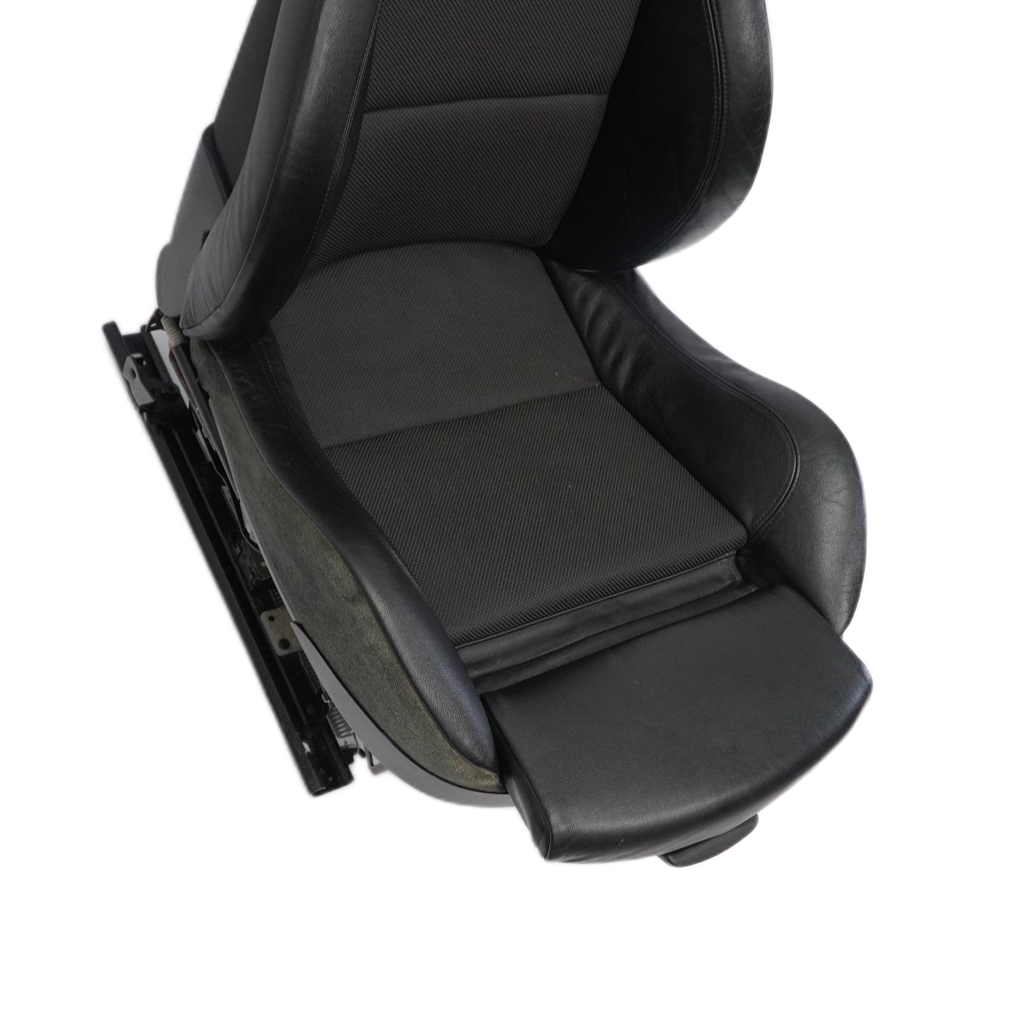 Front Seat BMW Z4 E85 M Sport Left N/S Black Cloth / Leather Active Sports