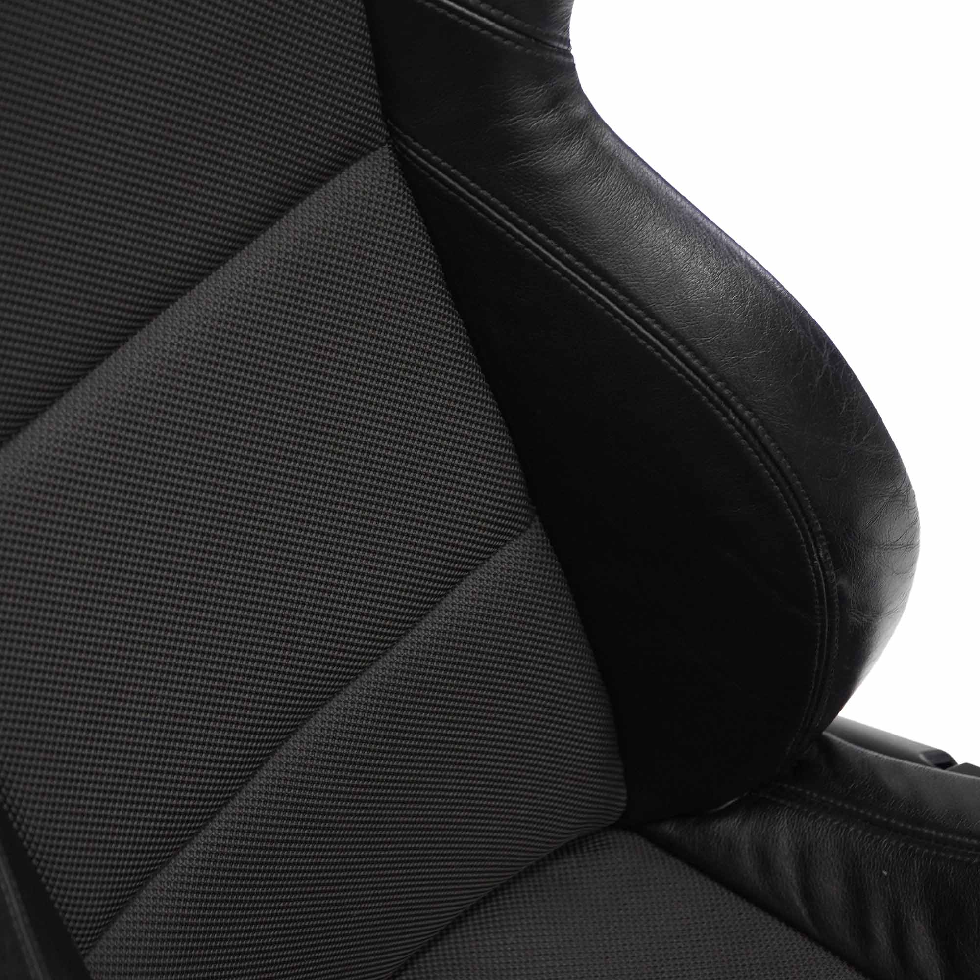 Front Seat BMW Z4 E85 M Sport Left N/S Black Cloth / Leather Active Sports