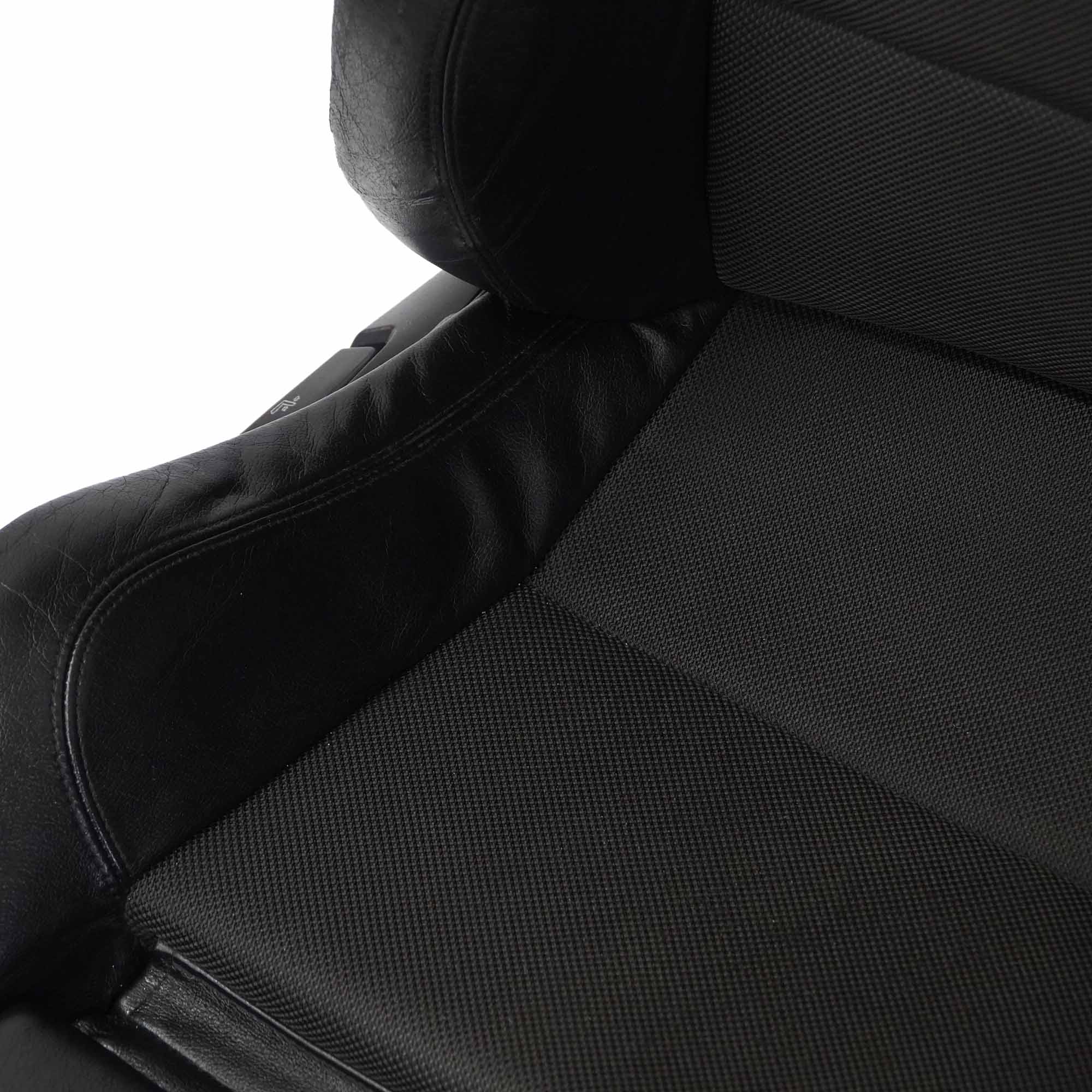 Front Seat BMW Z4 E85 M Sport Right O/S Black Cloth / Leather Active Sports