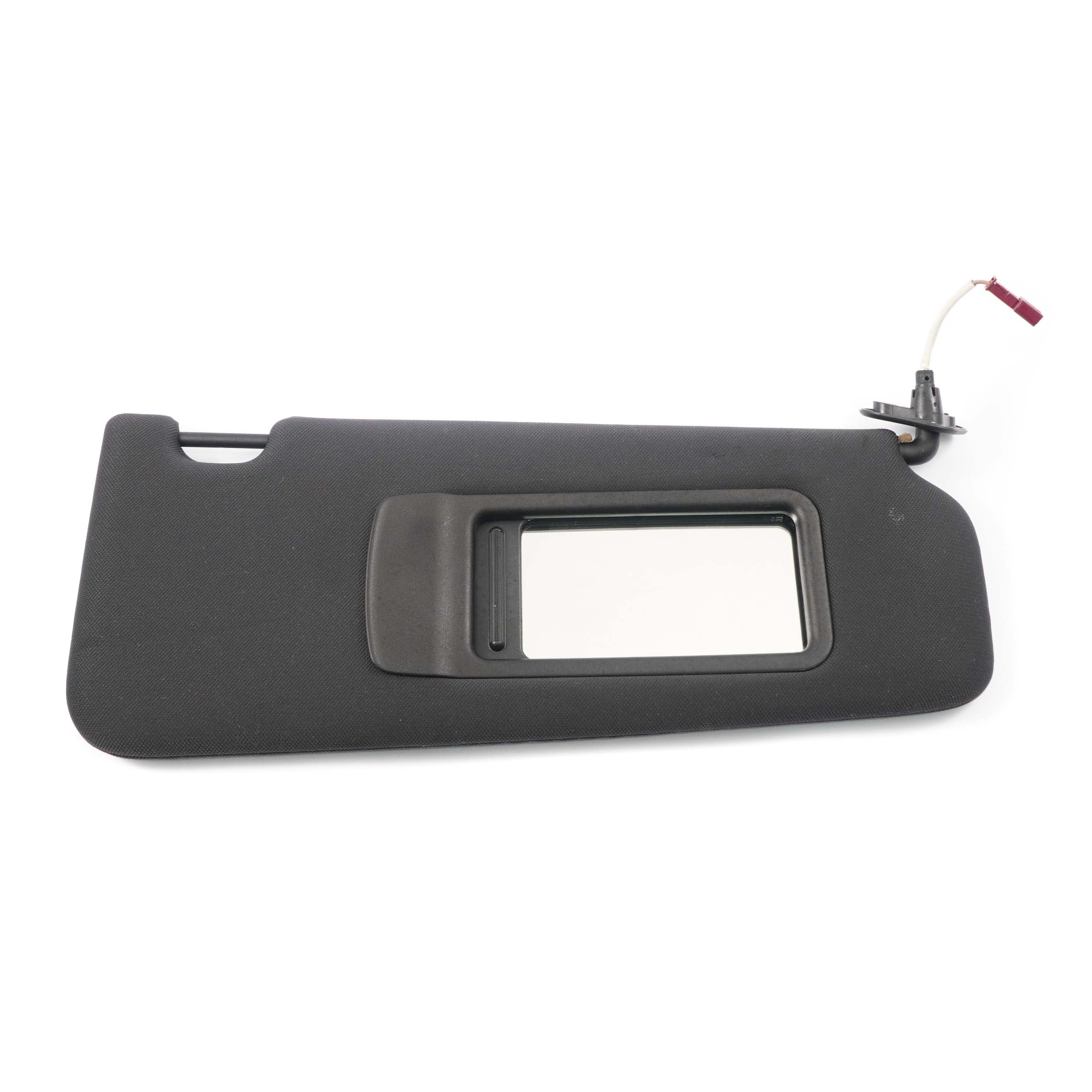 Sun Visor BMW E90 E91 1 Right Mirror Illuminated O/S Cloth Anthracite