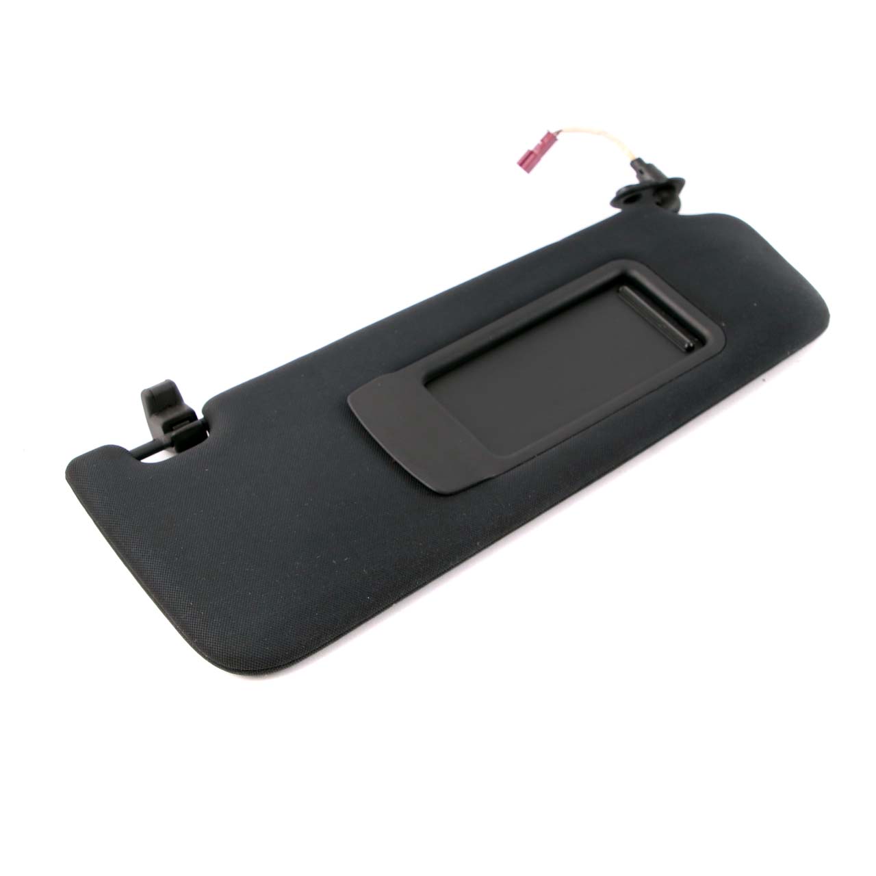 BMW E90 E91 Right Sun Visor Mirror Illuminated O/S Cloth Anthracite