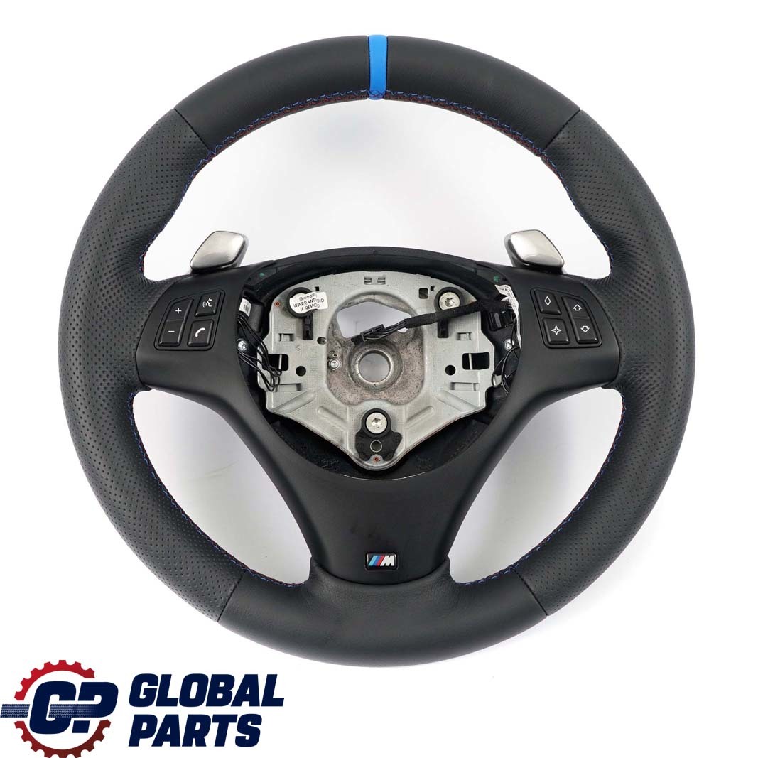 BMW E87 E90 E91 E92 E93 NEW Leather M-Sport Thick Steering Wheel Paddle Shift