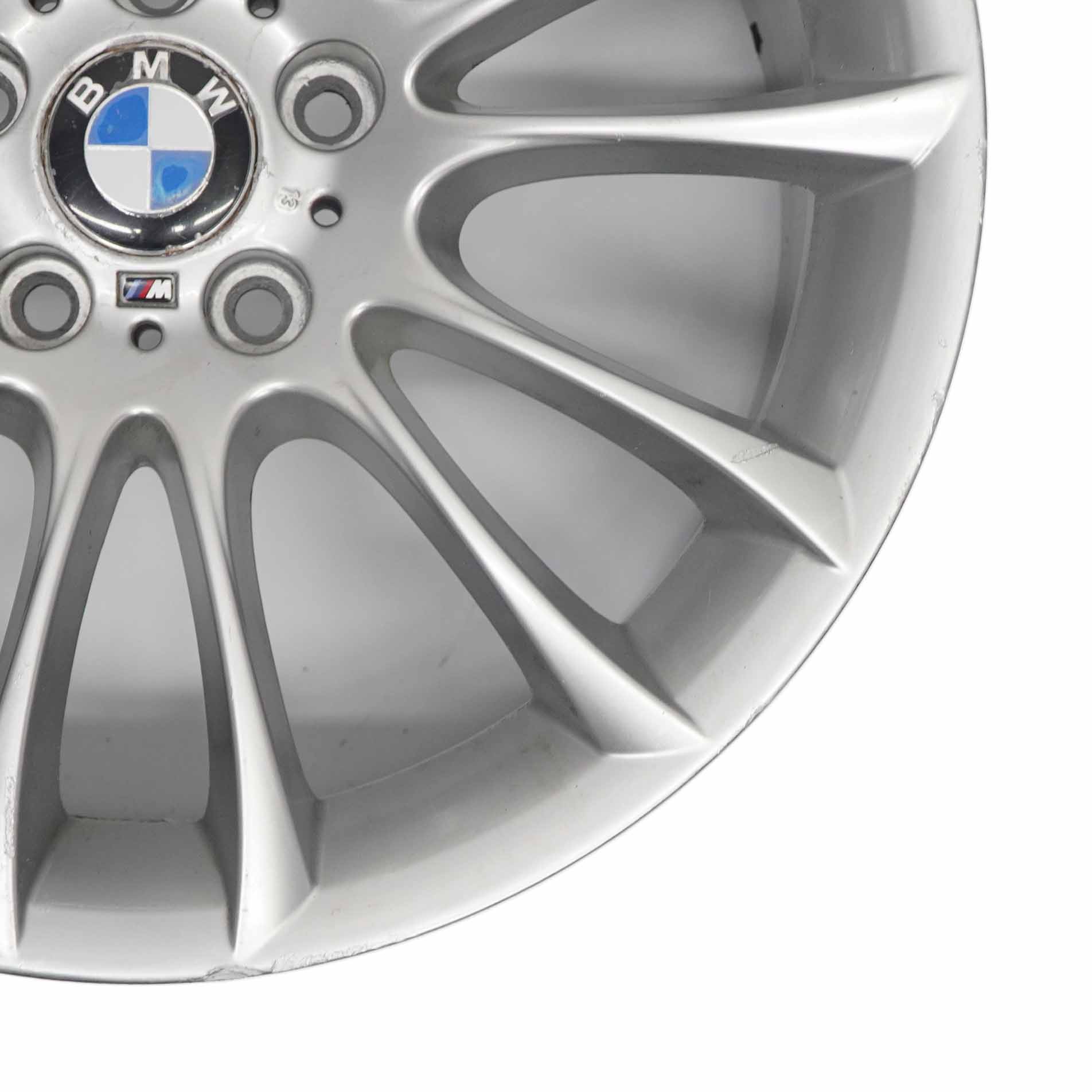 Wheel Rim BMW F01 F02 F07 Silver Alloy 19" V Spoke 302 8,5J ET:25 7841819