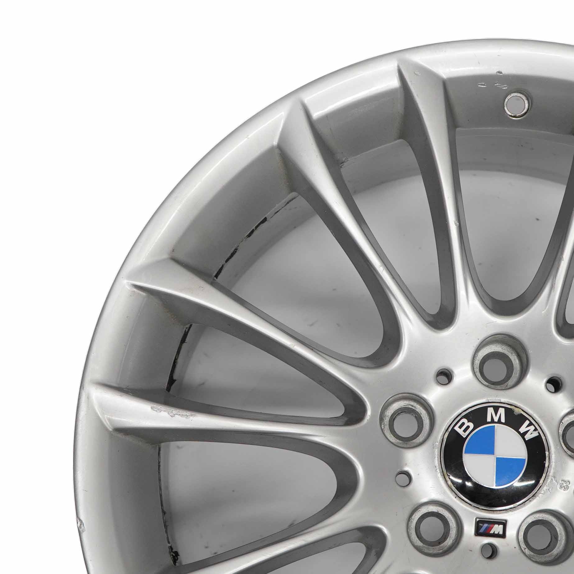 Wheel Rim BMW F01 F02 F07 Silver Alloy 19" V Spoke 302 8,5J ET:25 7841819