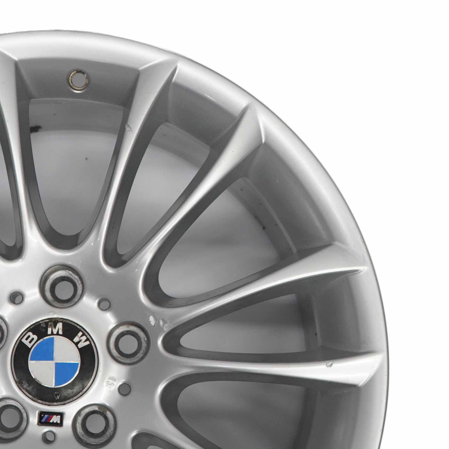 Wheel Rim BMW F01 F02 F07 Silver Alloy 19" V Spoke 302 9,5J ET:39 7841822