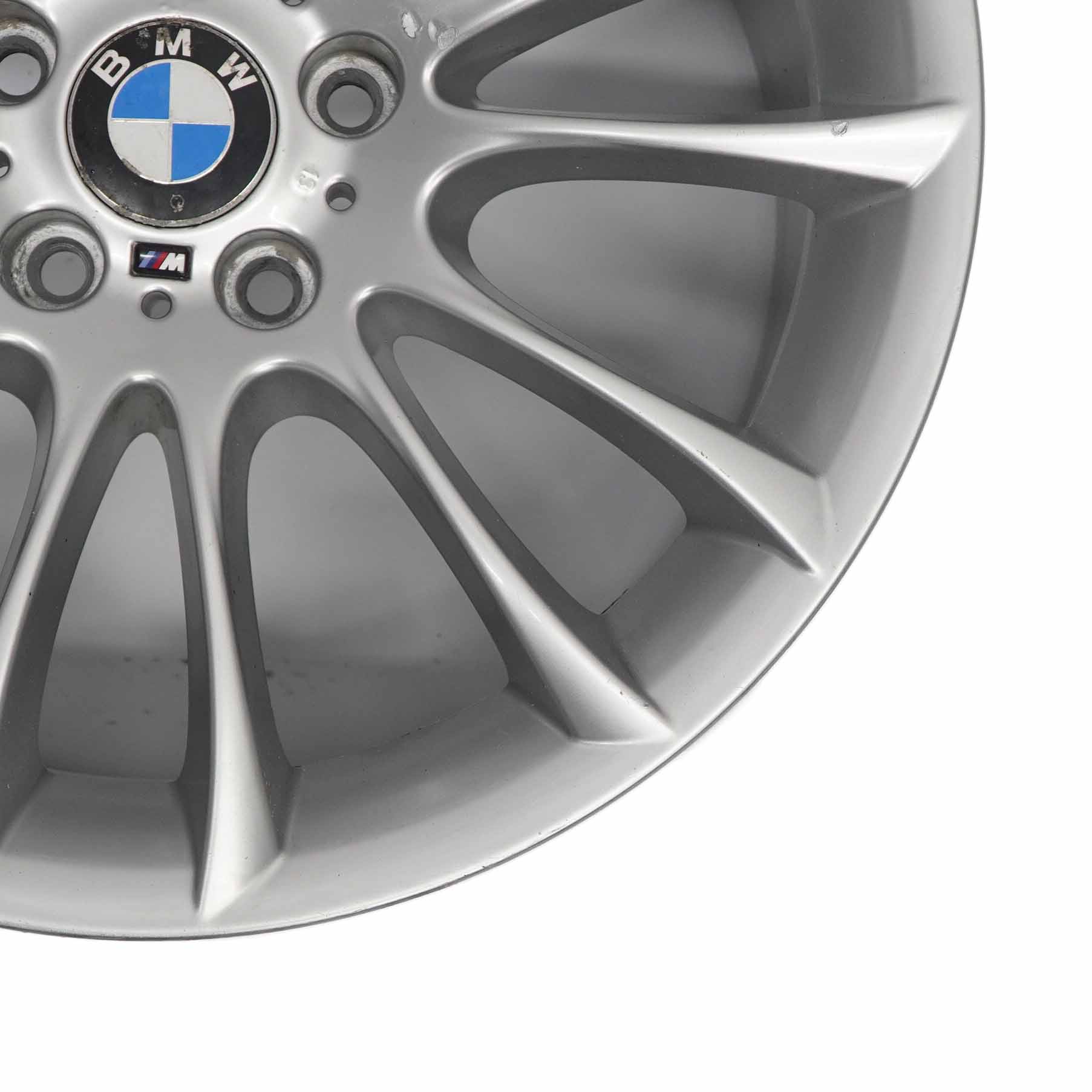 Wheel Rim BMW F01 F02 F07 Silver Alloy 19" V Spoke 302 9,5J ET:39 7841822