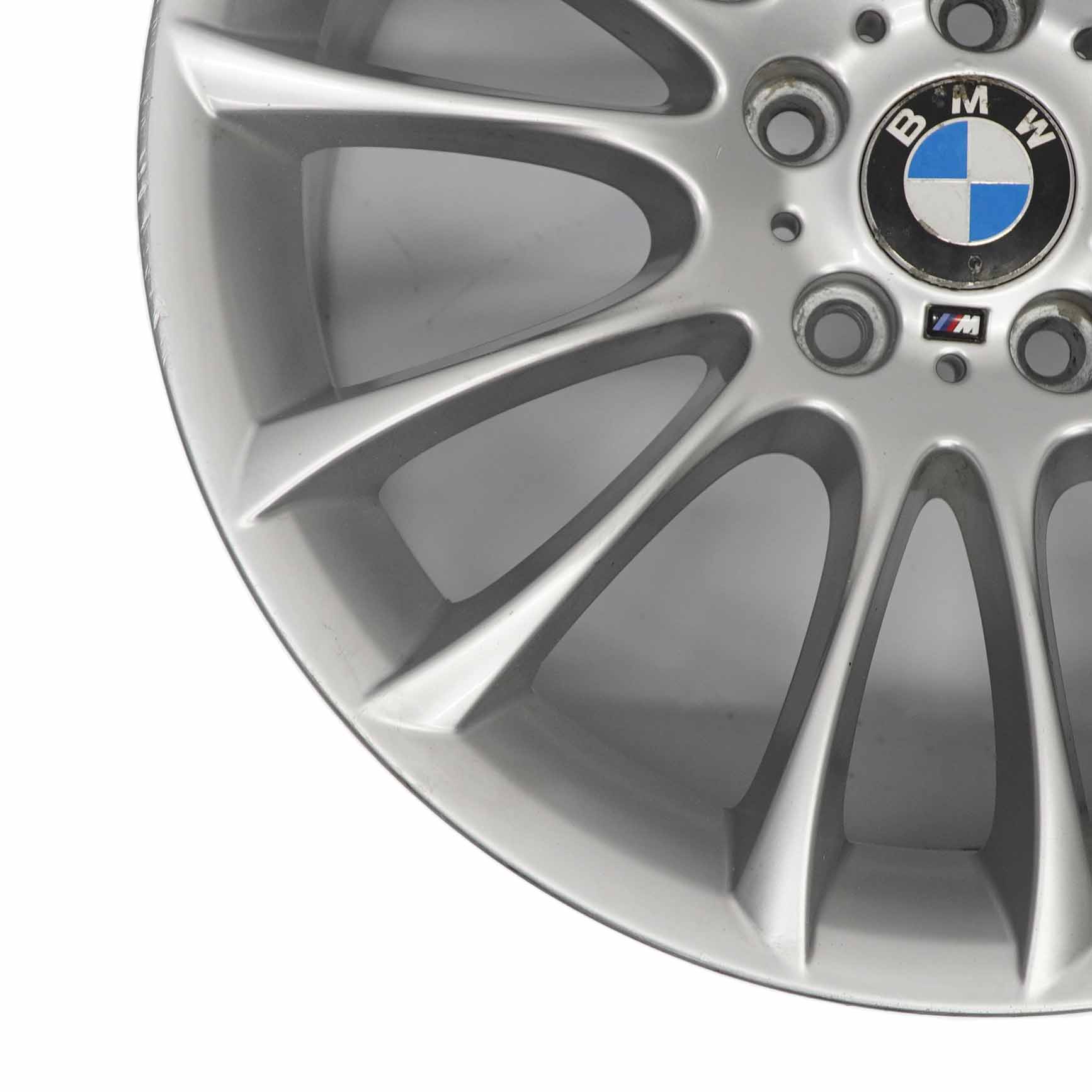 Wheel Rim BMW F01 F02 F07 Silver Alloy 19" V Spoke 302 9,5J ET:39 7841822