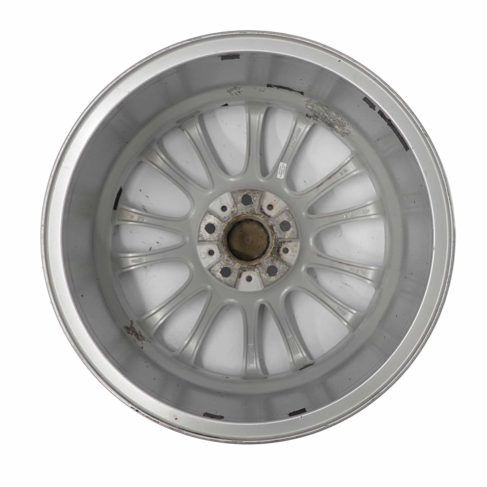 Wheel Rim BMW F01 F02 F07 Silver Alloy 19" V Spoke 302 9,5J ET:39 7841822