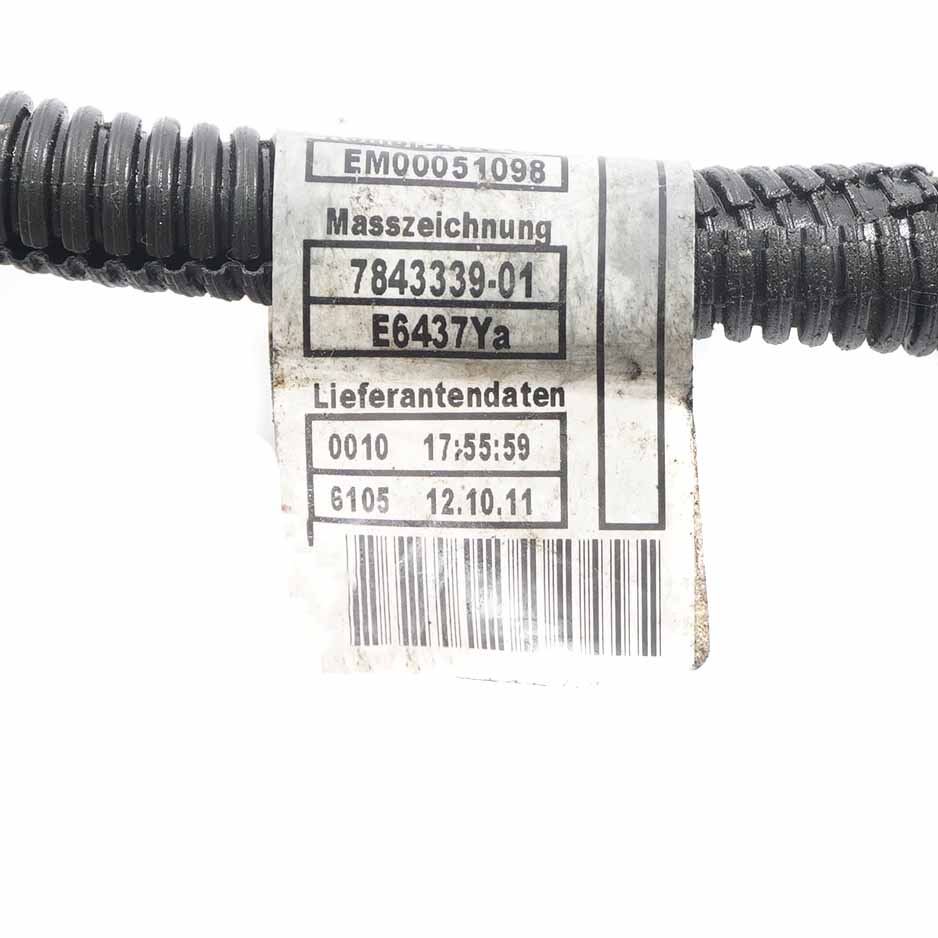 Engine Wiring BMW F10 M5 F13 M6 Valvetronic Servomotor Cable Loom 7843338