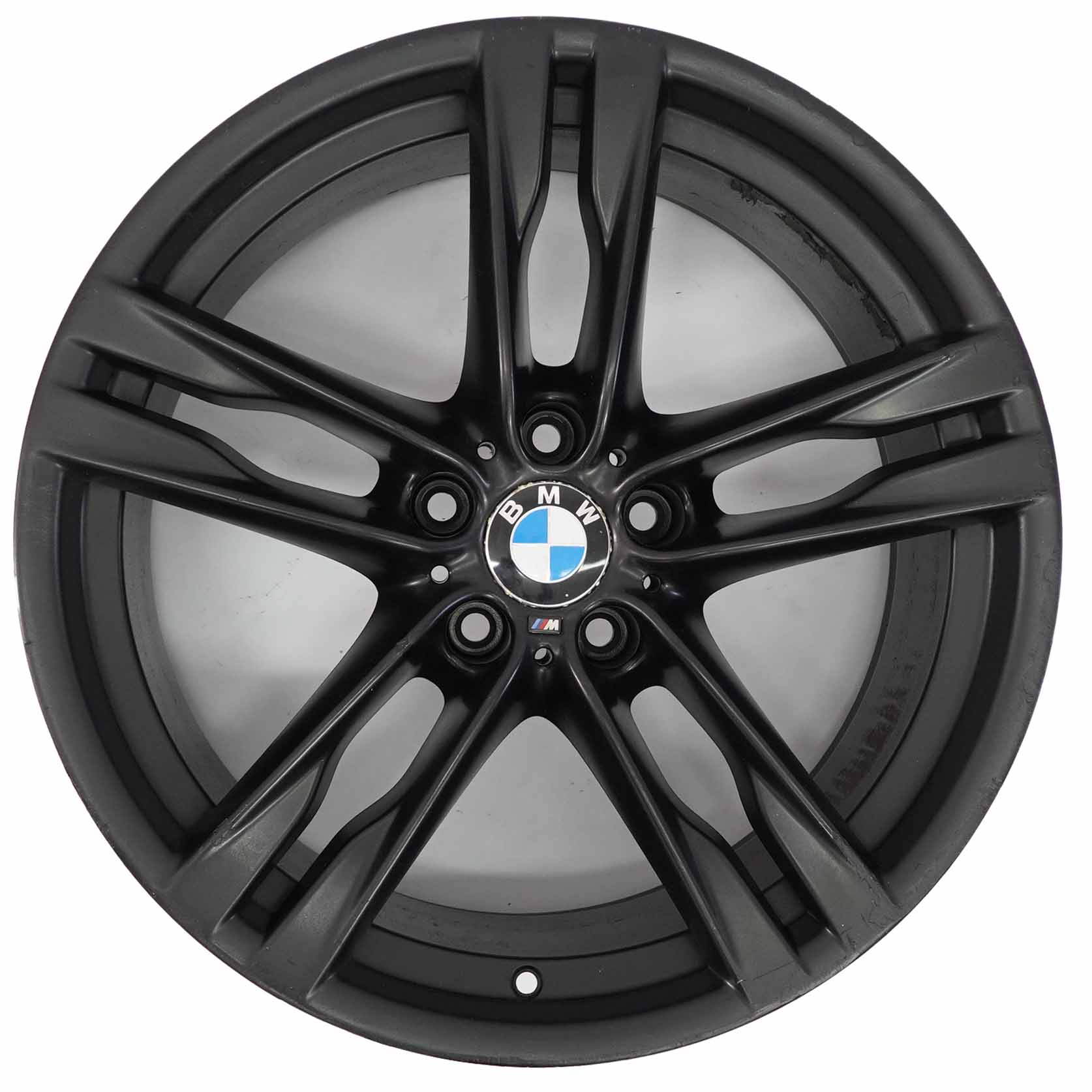 BMW F06 Black Front Wheel Alloy Rim 20" ET:33 8.5J M Double Spoke 373 7843715