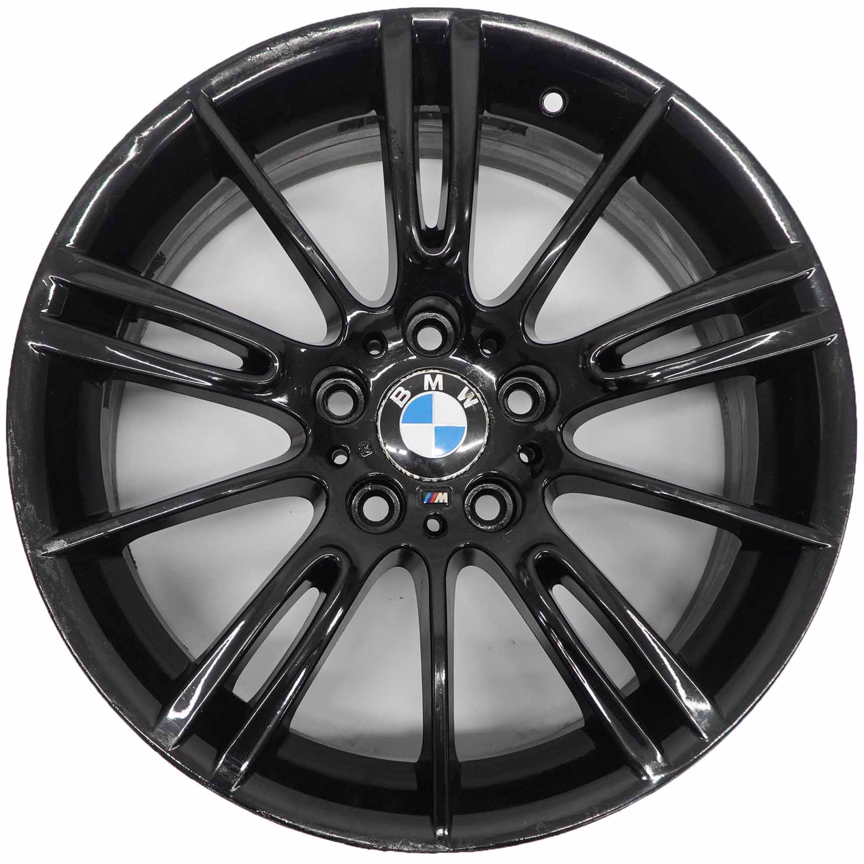 BMW E90 E91 Black Rear Alloy Wheel Rim 18" ET:37 8.5J M Spider Spoke 193