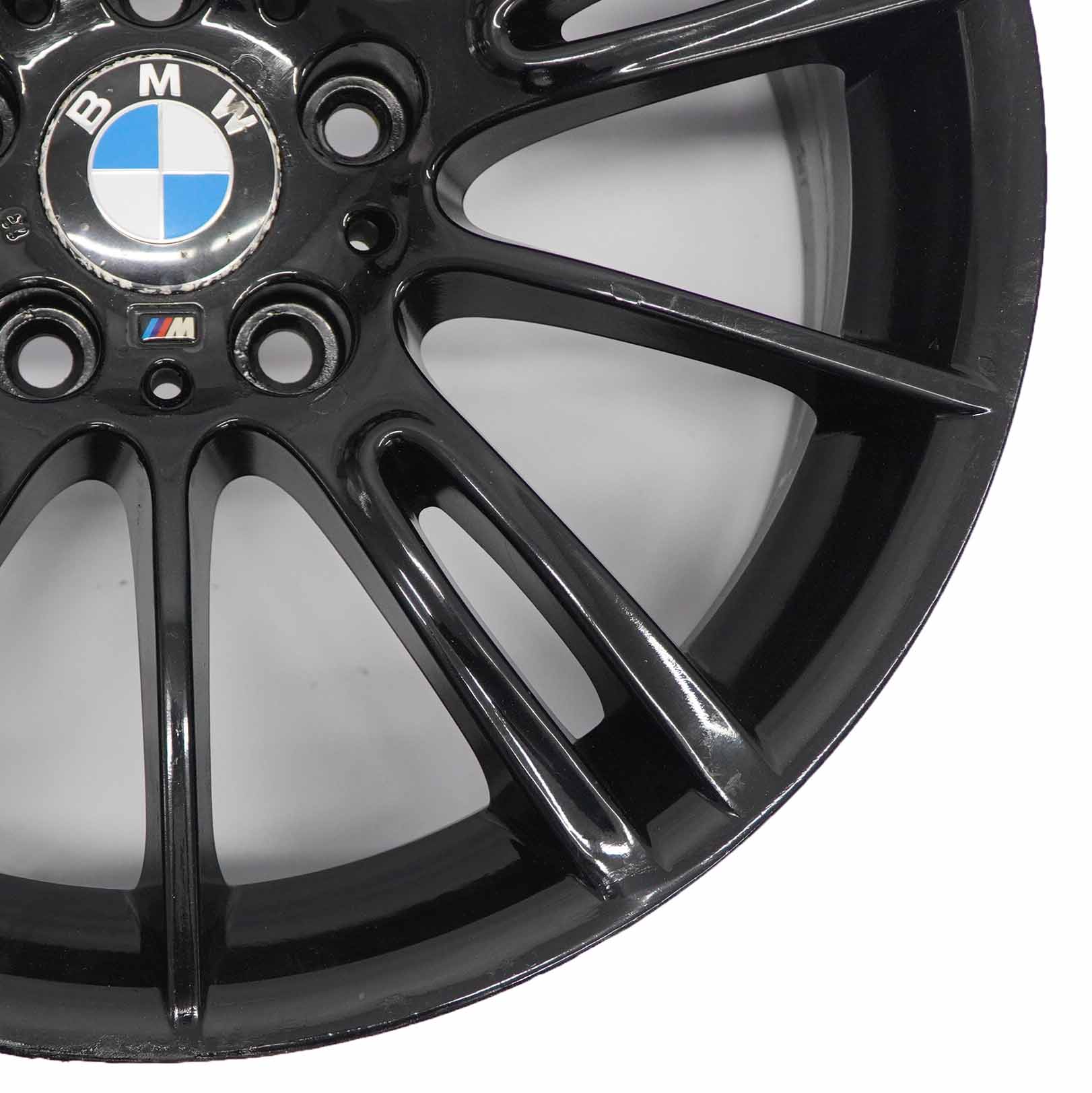 BMW E90 E91 Black Rear Alloy Wheel Rim 18" ET:37 8.5J M Spider Spoke 193