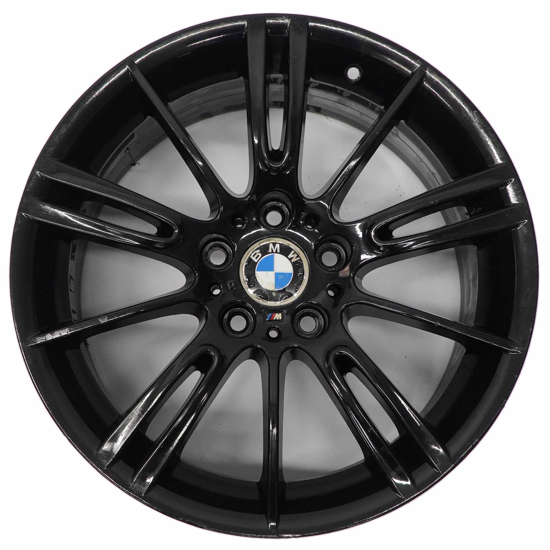 BMW E90 E91 Black Rear Alloy Wheel Rim 18" ET:37 8.5J M Spider Spoke 193