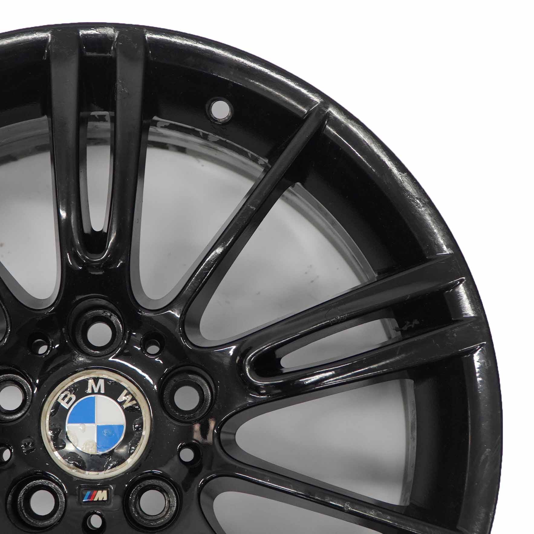 BMW E90 E91 Black Rear Alloy Wheel Rim 18" ET:37 8.5J M Spider Spoke 193