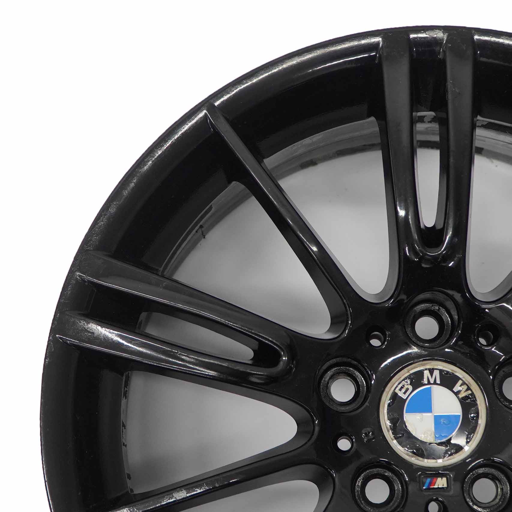 BMW E90 E91 Black Rear Alloy Wheel Rim 18" ET:37 8.5J M Spider Spoke 193