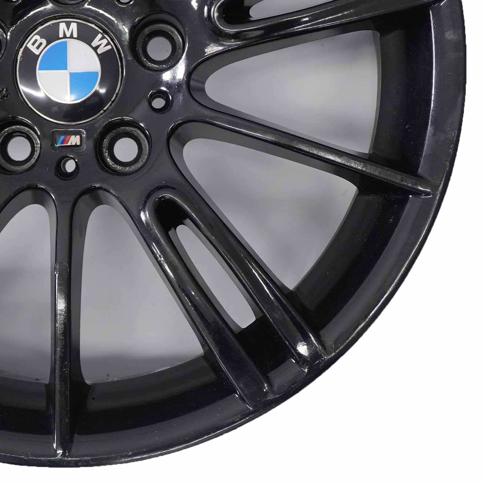 BMW E90 E91 Black Rear Alloy Wheel Rim 18" ET:37 8.5J M Spider Spoke 193