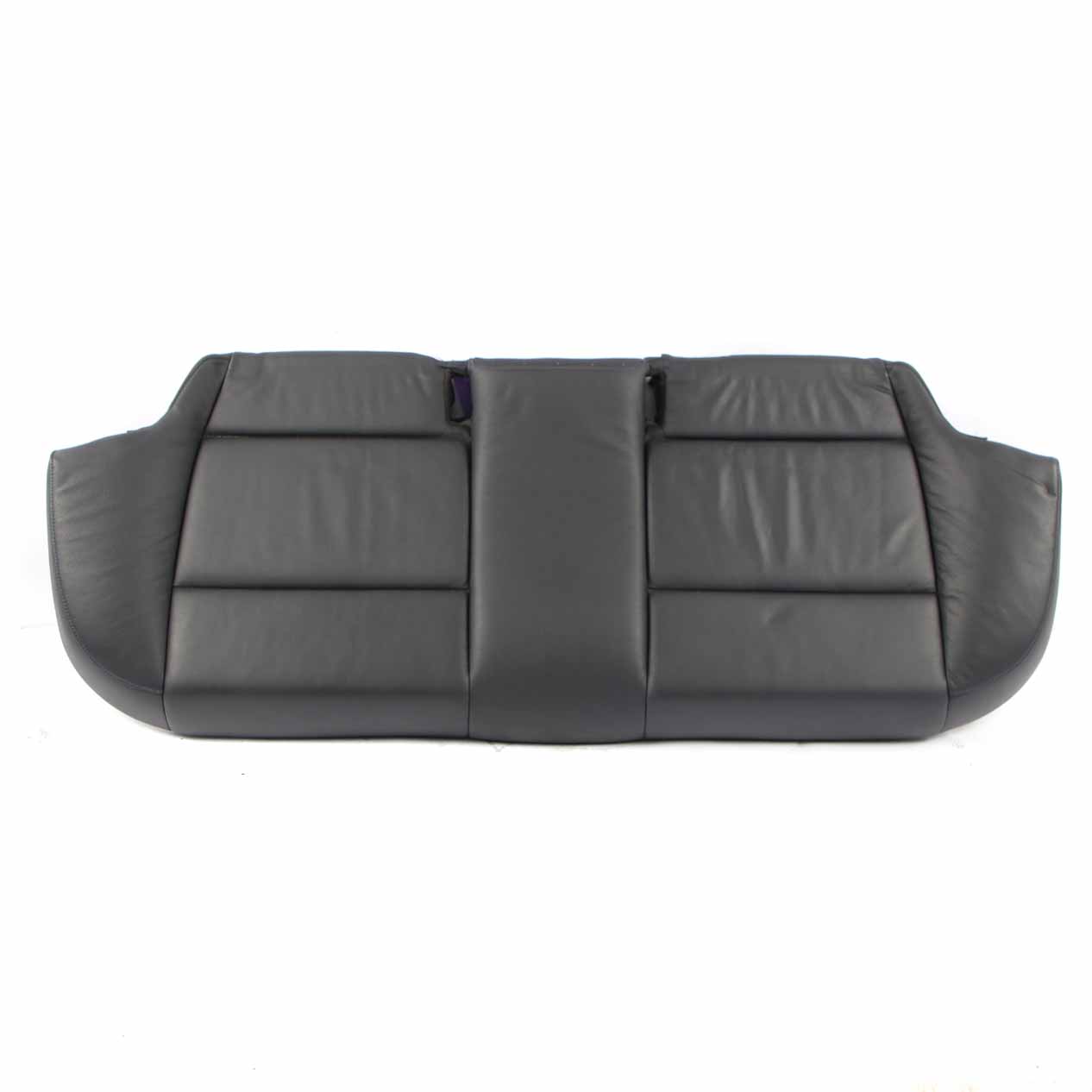 BMW E90 LCI Rear Seat Couch Bench Interior Cover Leather Dakota Black Blue Seam