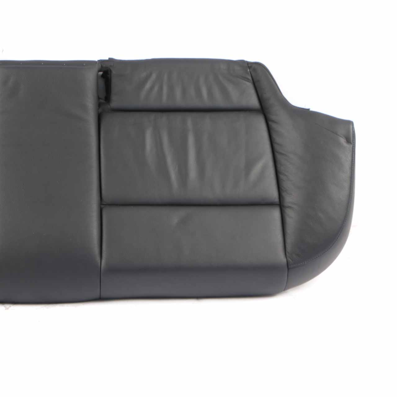 BMW E90 LCI Rear Seat Couch Bench Interior Cover Leather Dakota Black Blue Seam