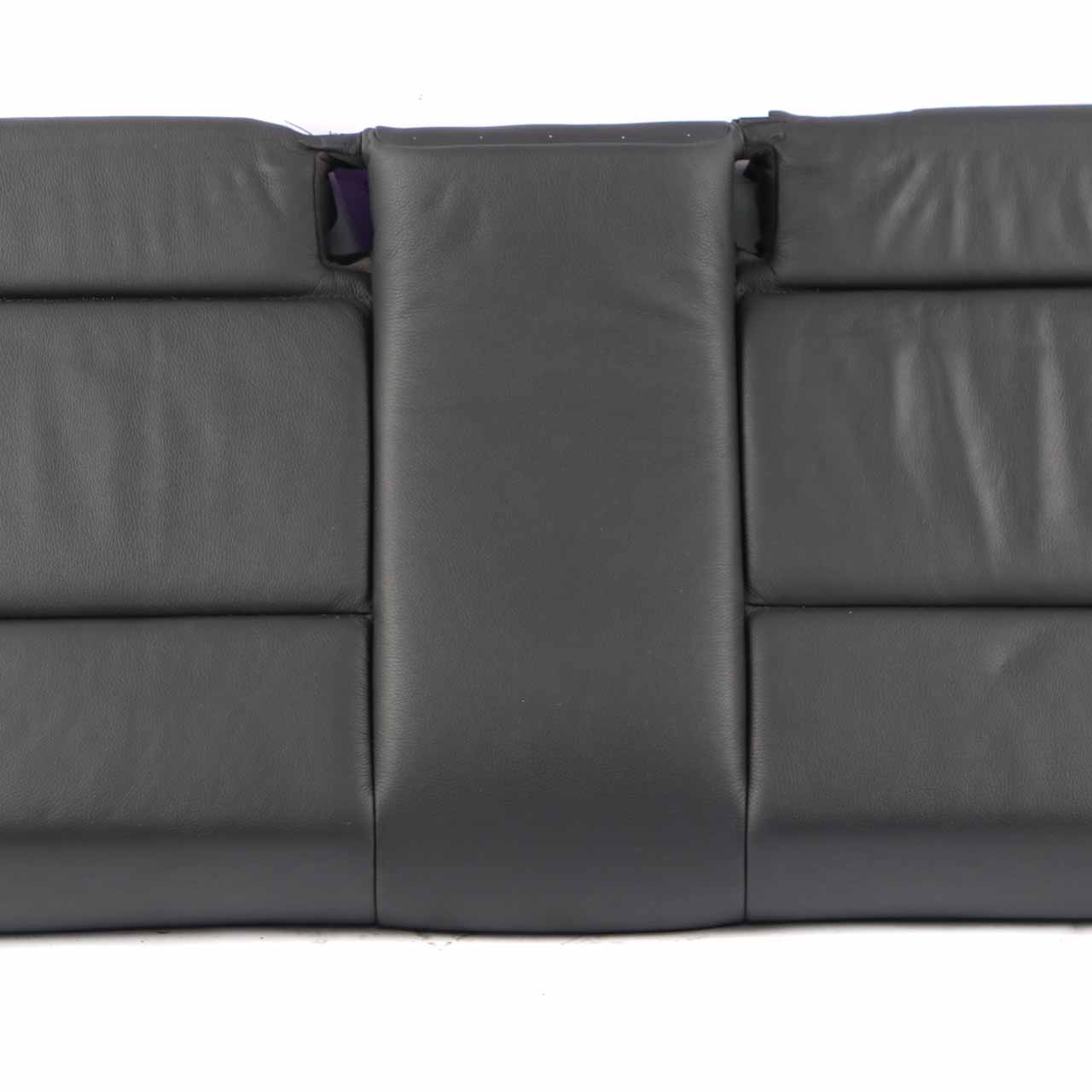 BMW E90 LCI Rear Seat Couch Bench Interior Cover Leather Dakota Black Blue Seam