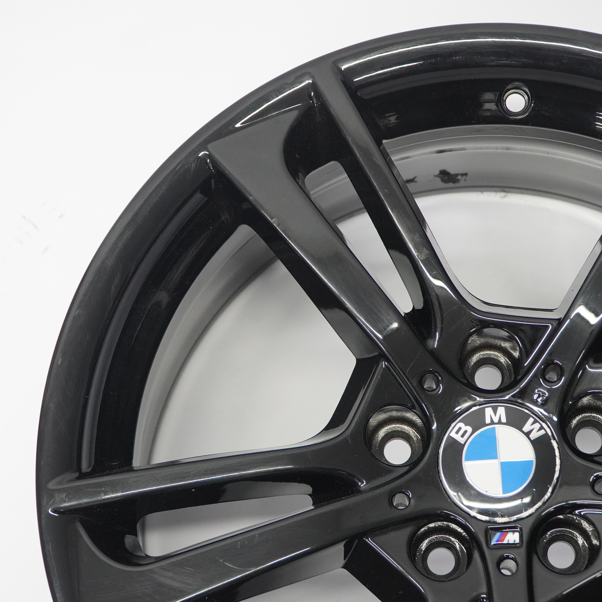 BMW X3 F25 Front Black Wheel Rim Alloy 19" M Double Spoke 369 8,5J ET:38 7844250