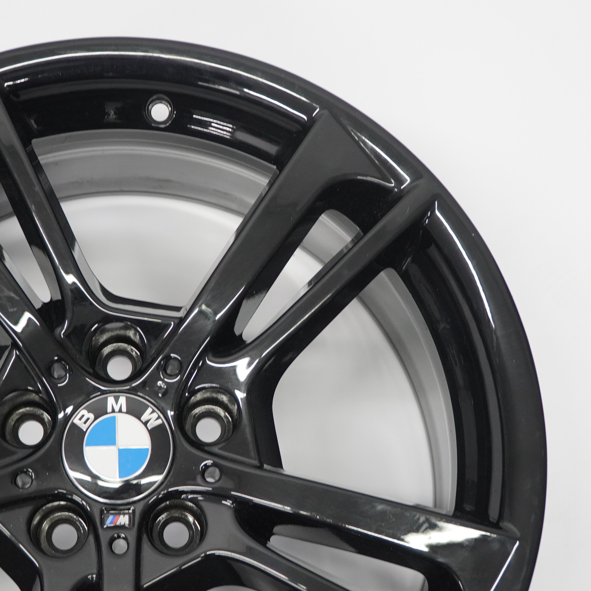 BMW X3 F25 Rear Black Wheel Rim Alloy 19" M Double Spoke 369 9,5J ET:48 7844251