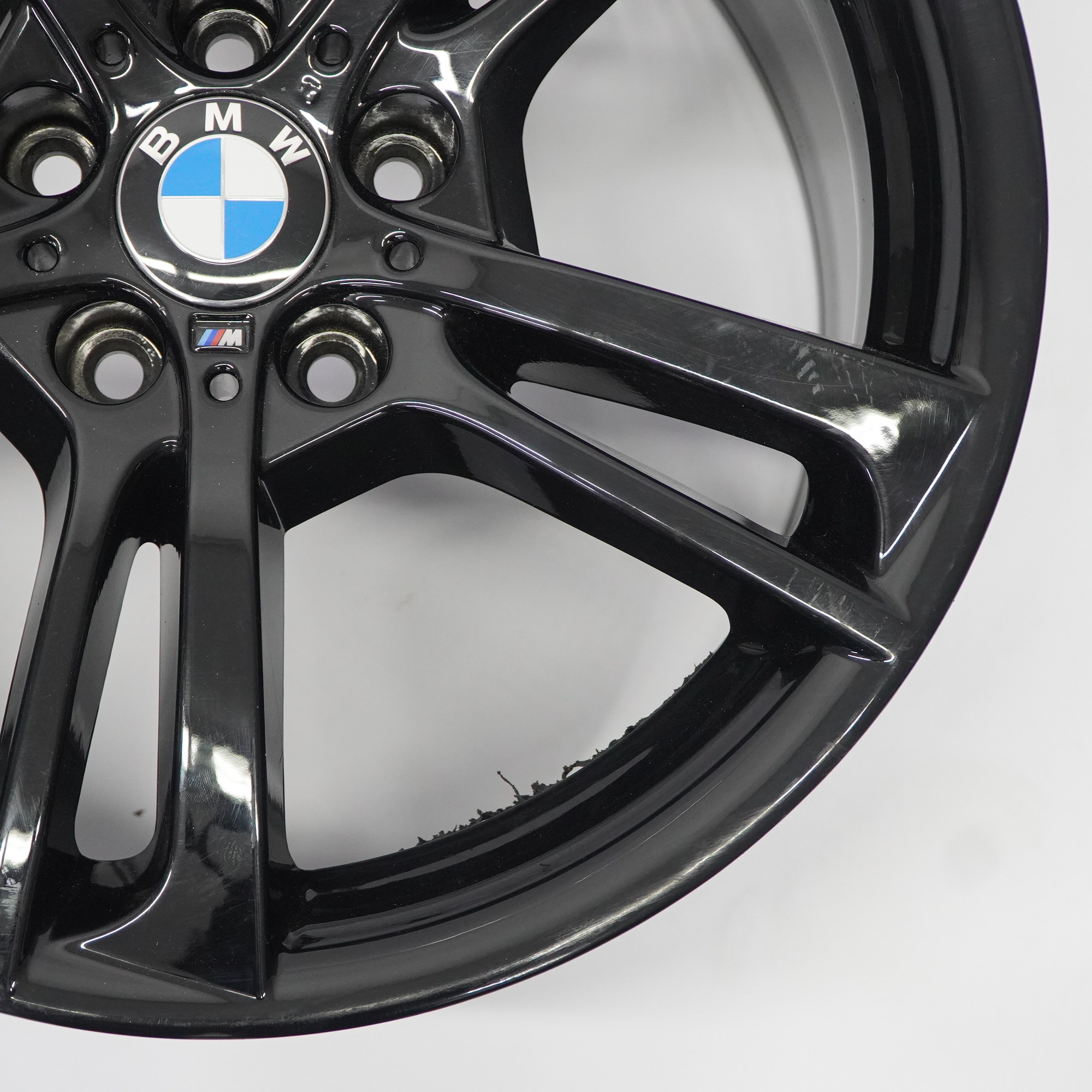 BMW X3 F25 Rear Black Wheel Rim Alloy 19" M Double Spoke 369 9,5J ET:48 7844251