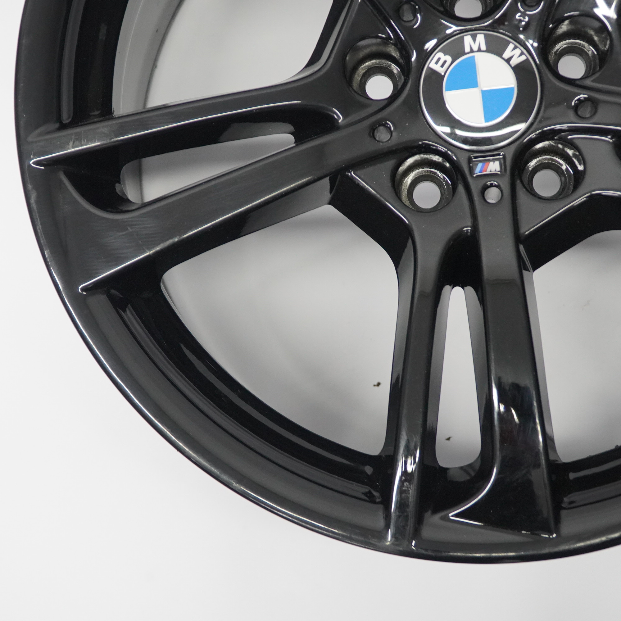 BMW X3 F25 Rear Black Wheel Rim Alloy 19" M Double Spoke 369 9,5J ET:48 7844251