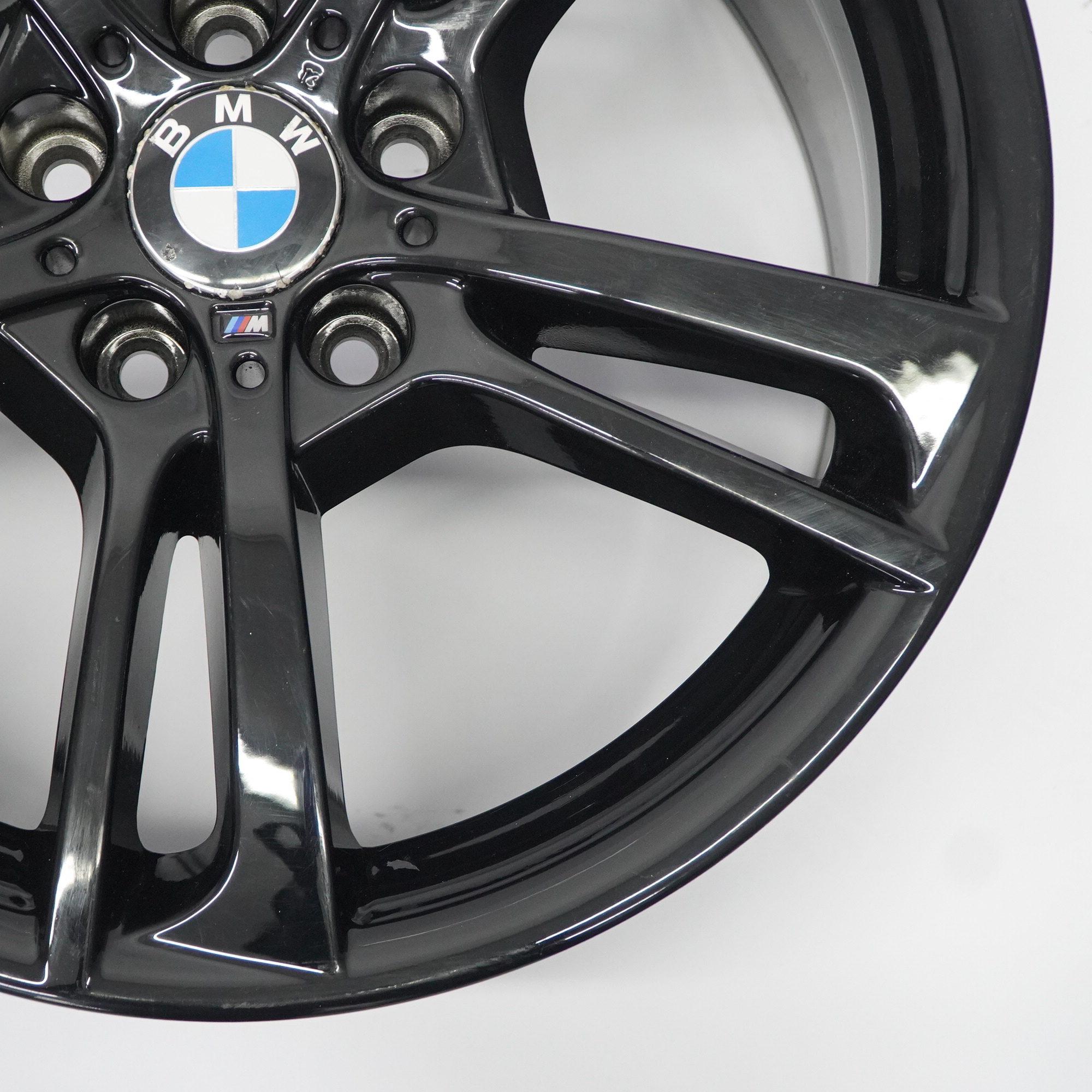 BMW X3 F25 Rear Black Wheel Rim Alloy 19" M Double Spoke 369 9,5J ET:48 7844251