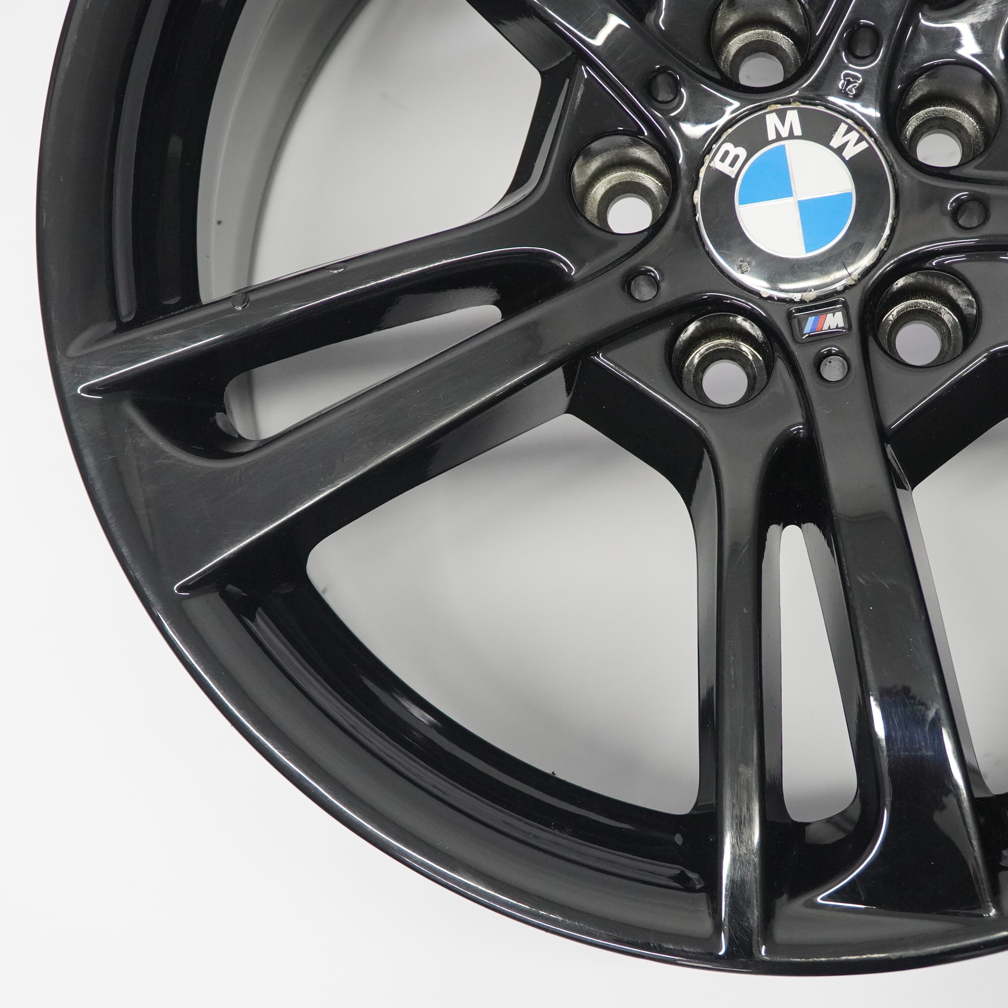 BMW X3 F25 Rear Black Wheel Rim Alloy 19" M Double Spoke 369 9,5J ET:48 7844251