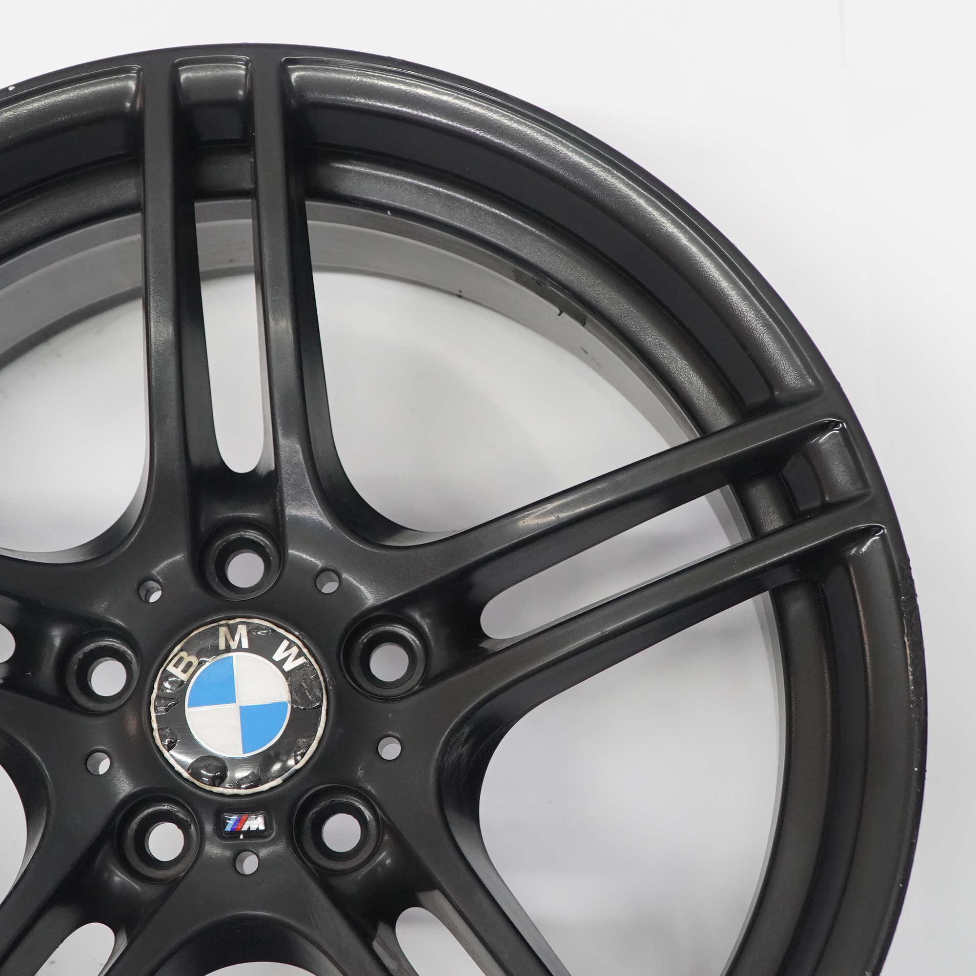 BMW E90 E91 Front Black Alloy Wheel Rim 19" M Double Spoke 313 8J ET:37 7844343