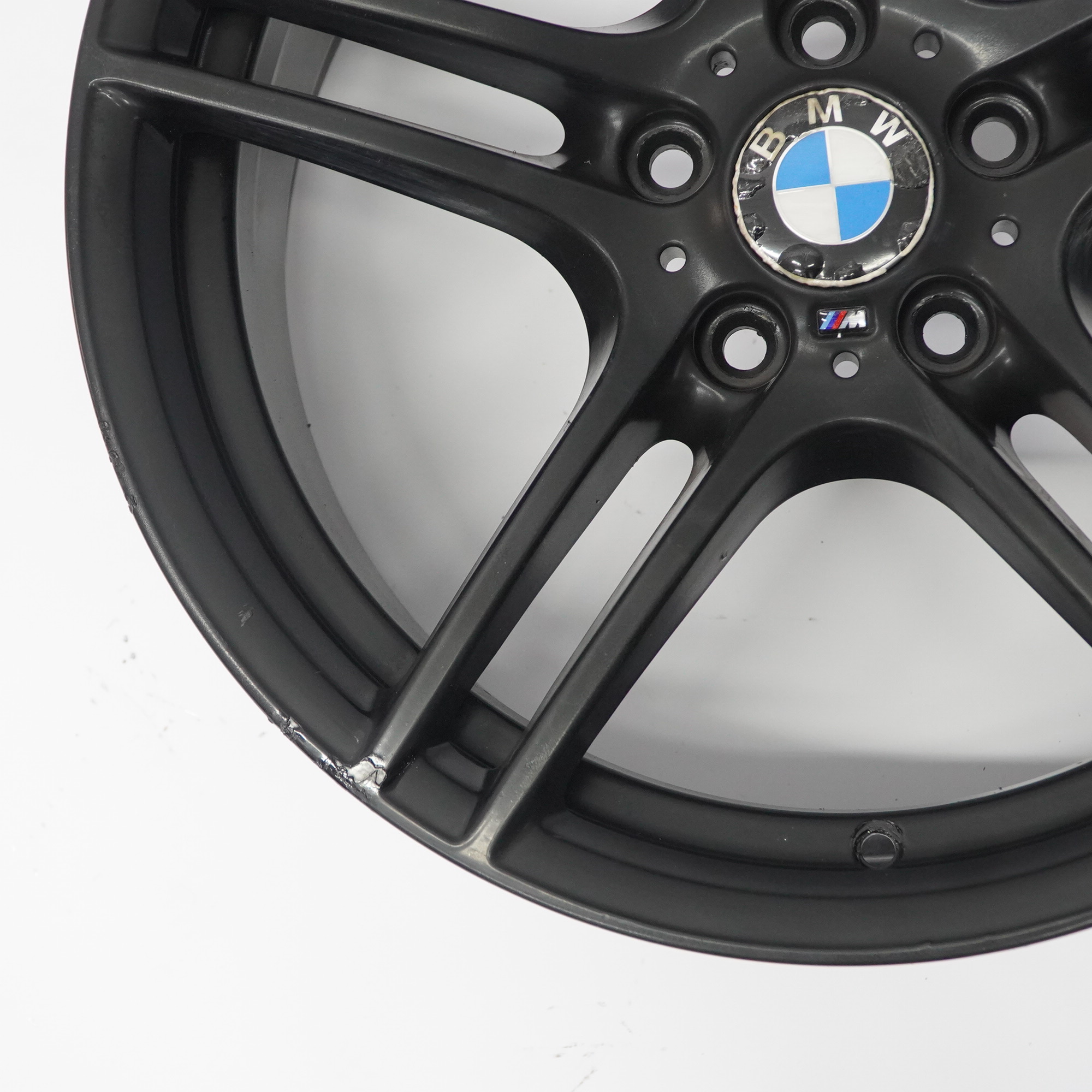 BMW E90 E91 Front Black Alloy Wheel Rim 19" M Double Spoke 313 8J ET:37 7844343