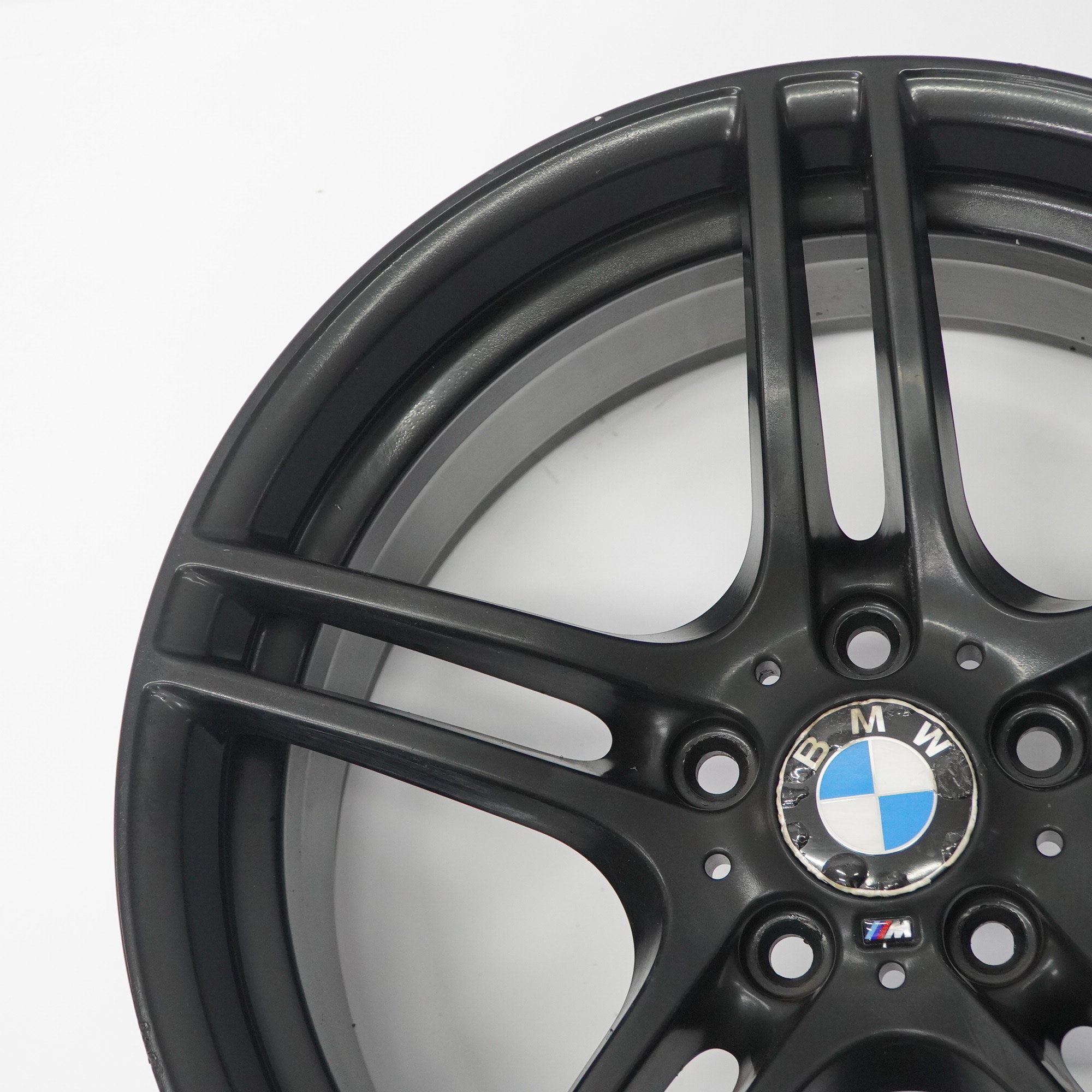 BMW E90 E91 Front Black Alloy Wheel Rim 19" M Double Spoke 313 8J ET:37 7844343