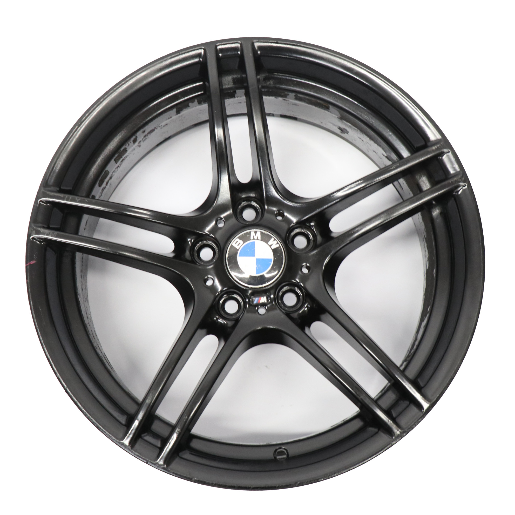 BMW E90 E91 Front Black Alloy Wheel Rim 19" M Double Spoke 313 8J ET:37 7844343