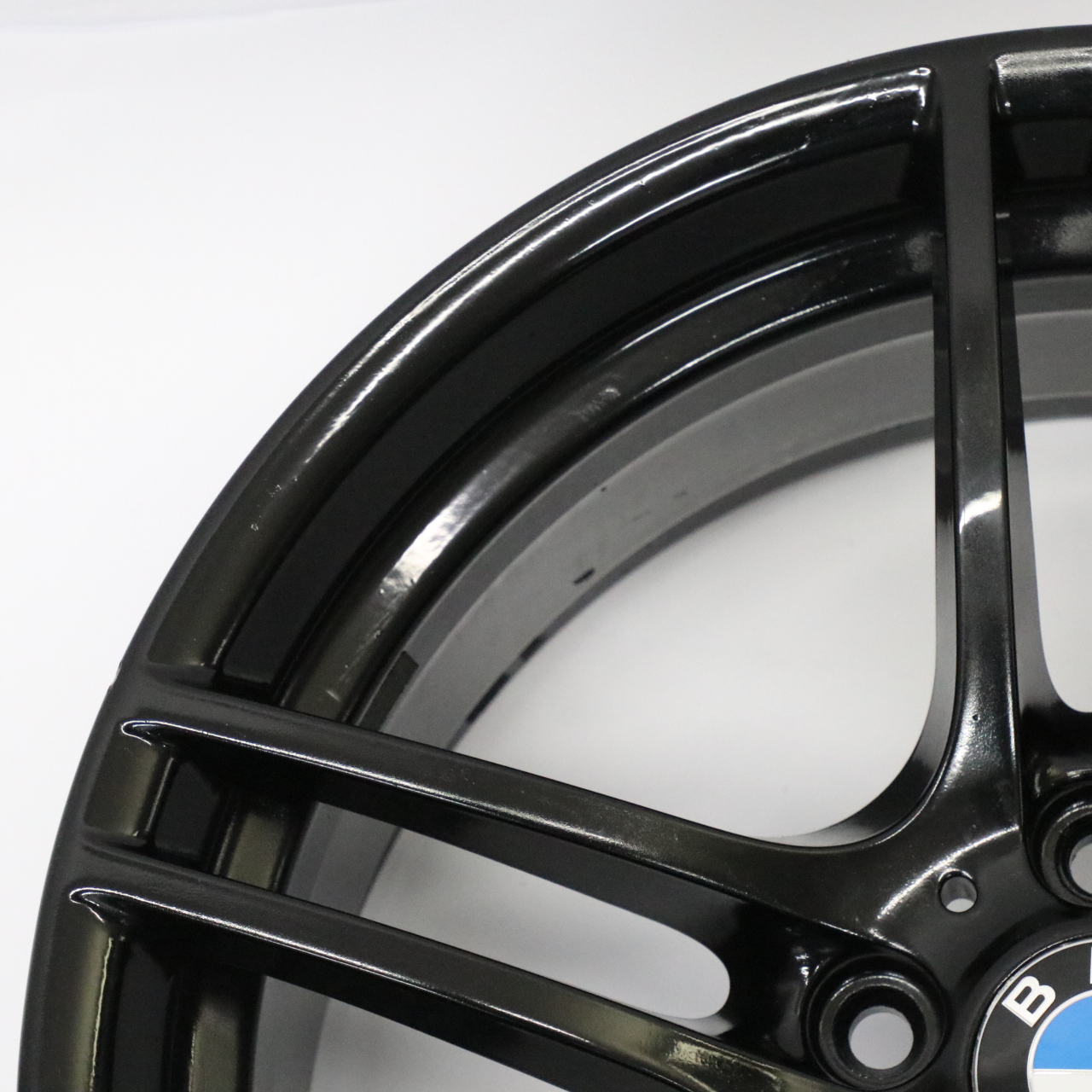 BMW E90 E91 Front Black Alloy Wheel Rim 19" M Double Spoke 313 8J ET:37 7844343