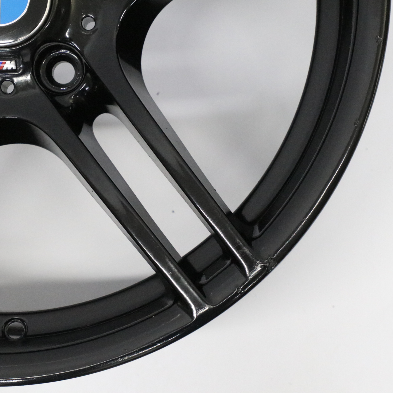 BMW E90 E91 Front Black Alloy Wheel Rim 19" M Double Spoke 313 8J ET:37 7844343