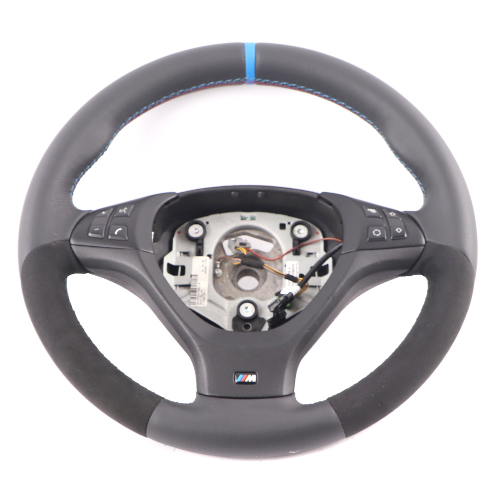 BMW X5 E70 NEW M Sport Black Leather / Alcantara Steering Wheel M-tricolored