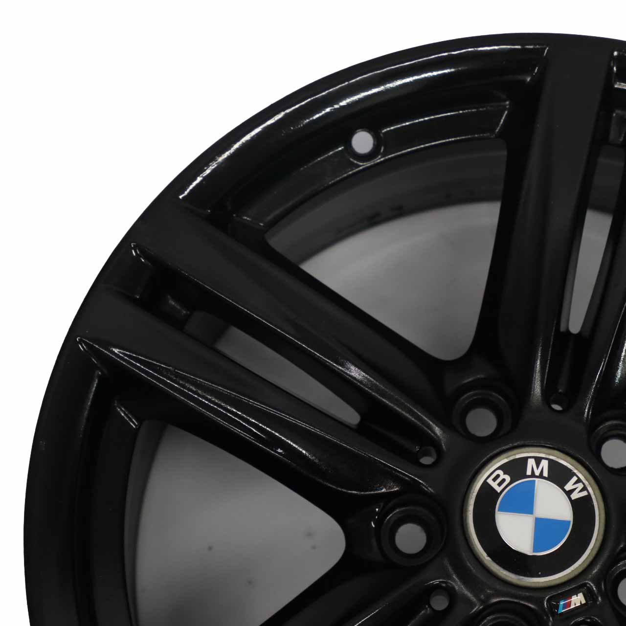 BMW F20 F21 Front Black Alloy Wheel Rim 18" 7,5J ET:45 7845852 M Star Spoke 386