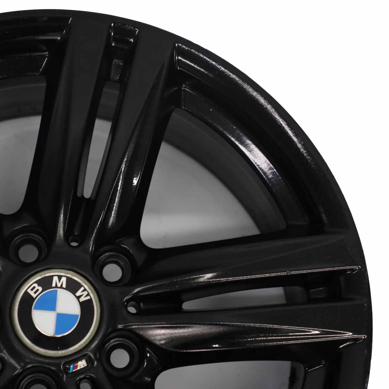 BMW F20 F21 Front Black Alloy Wheel Rim 18" 7,5J ET:45 7845852 M Star Spoke 386