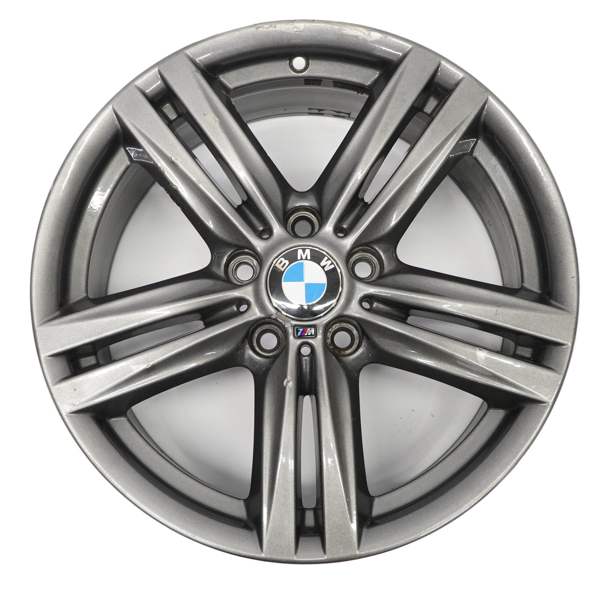 BMW F20 F21 Alloy Wheel Rim Ferricgrey 18" 7,5J ET:45 7845852 M Star Spoke 386