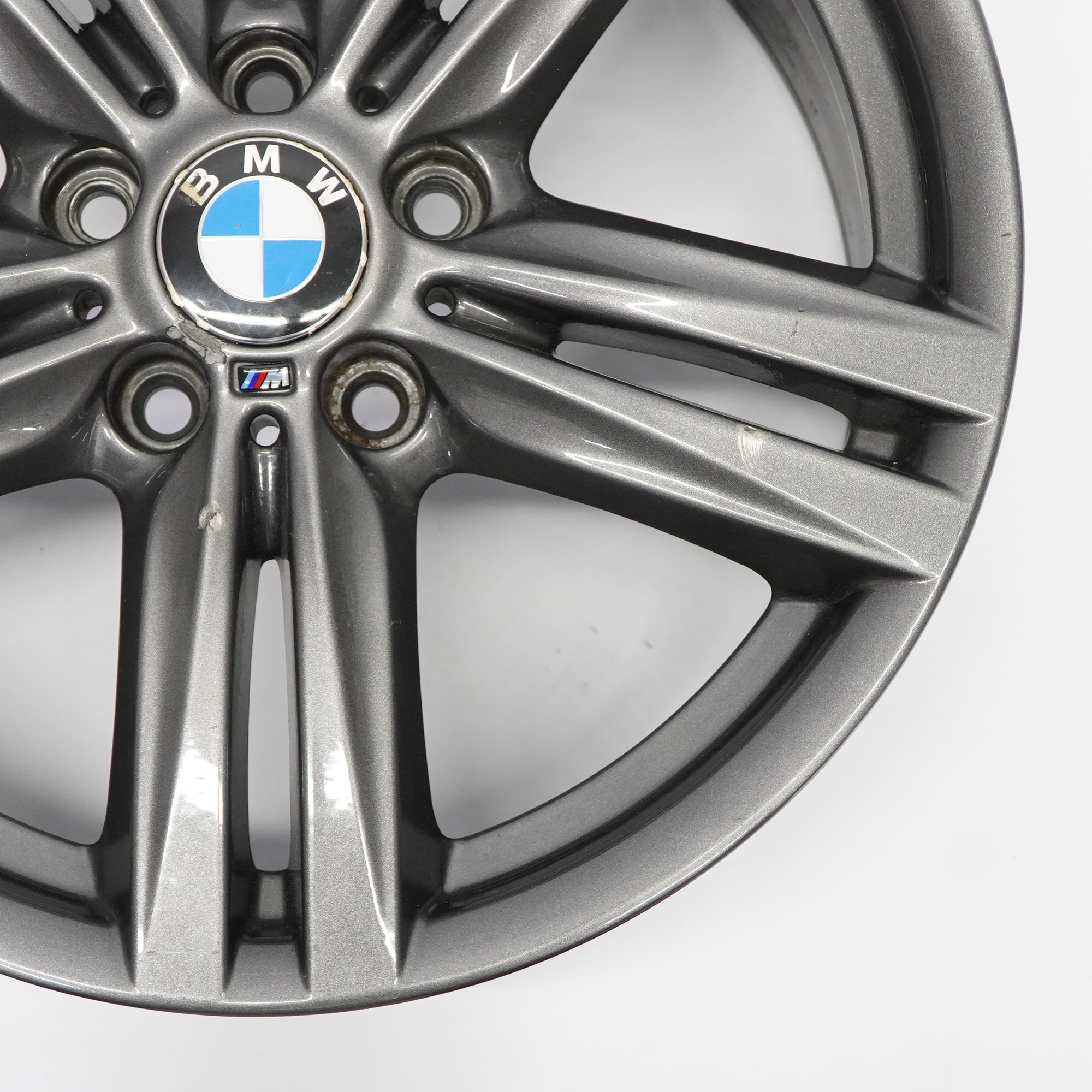 BMW F20 F21 Alloy Wheel Rim Ferricgrey 18" 7,5J ET:45 7845852 M Star Spoke 386