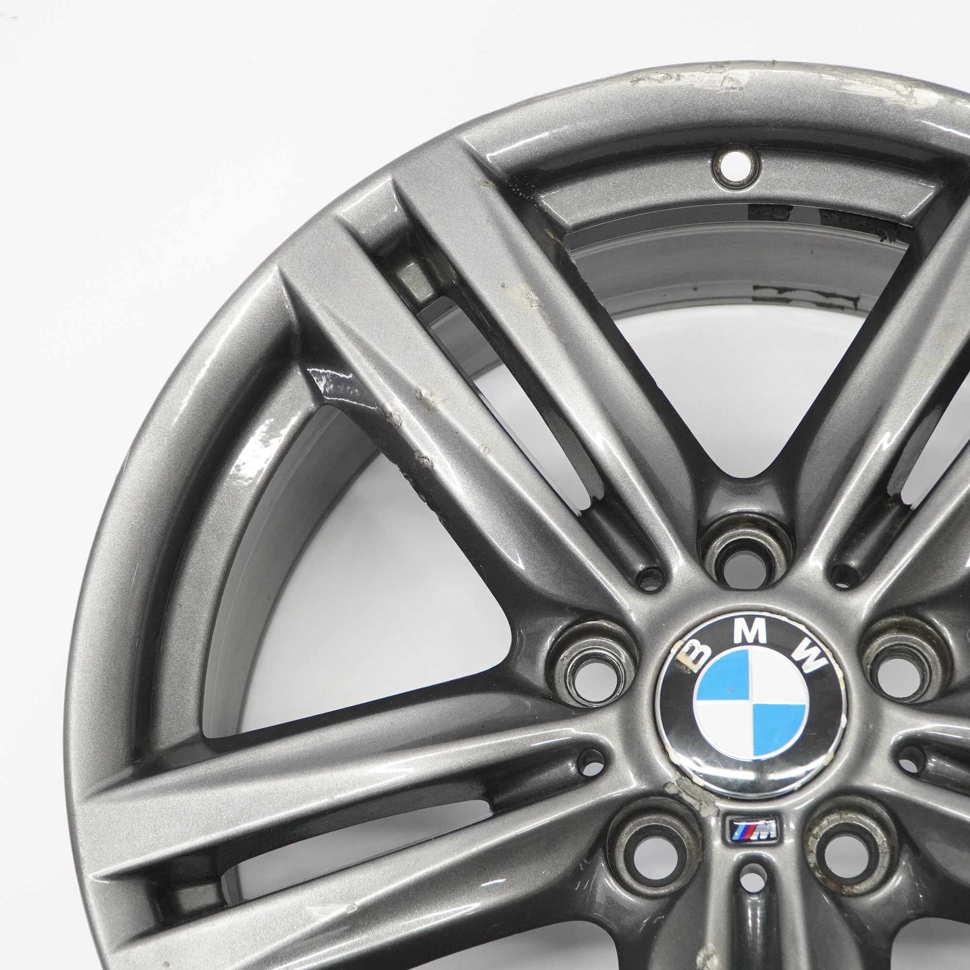 BMW F20 F21 Alloy Wheel Rim Ferricgrey 18" 7,5J ET:45 7845852 M Star Spoke 386