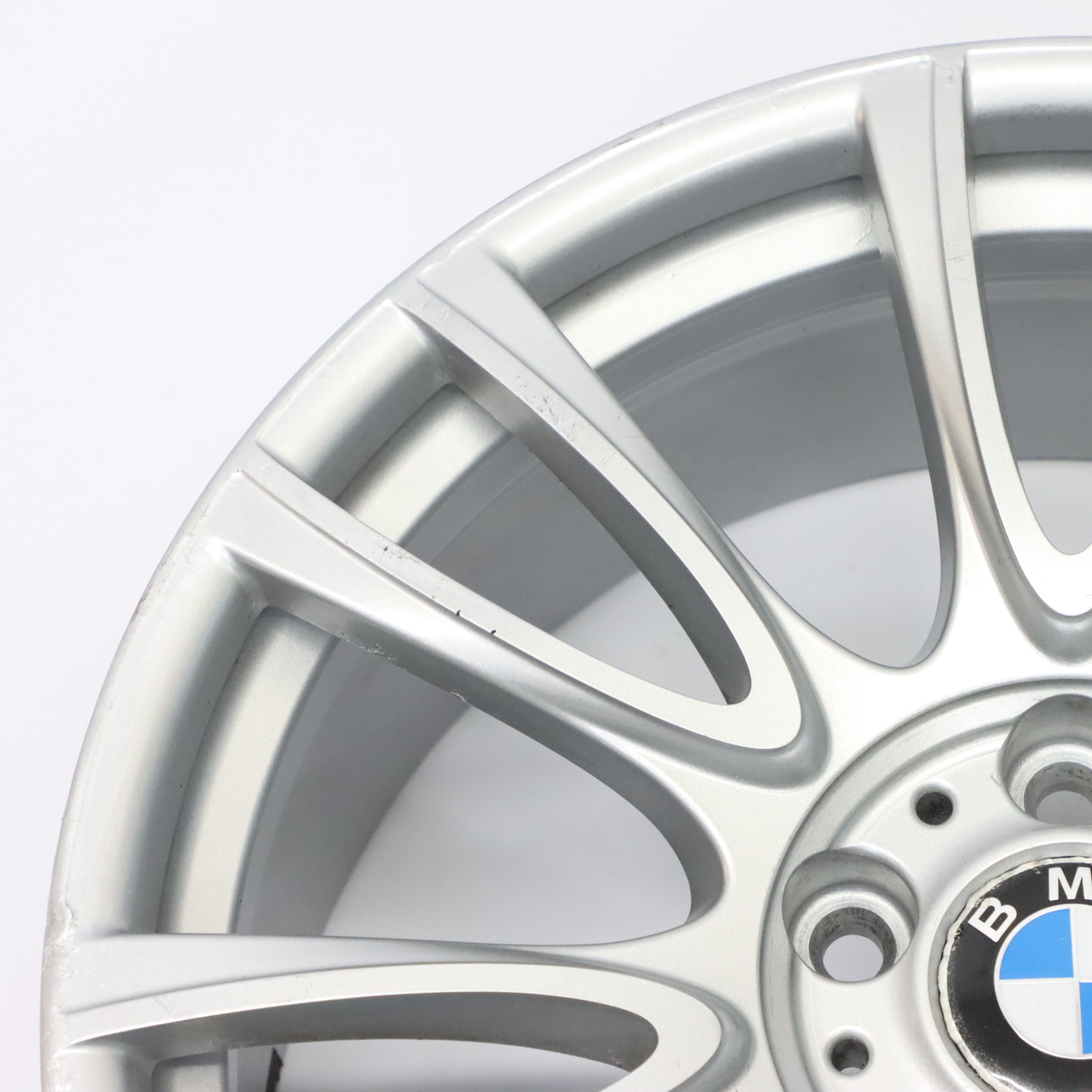 BMW F30 F31 F32 Front Silver Alloy Wheel Rim 19" ET:36 8J V Spoke 439 7845865