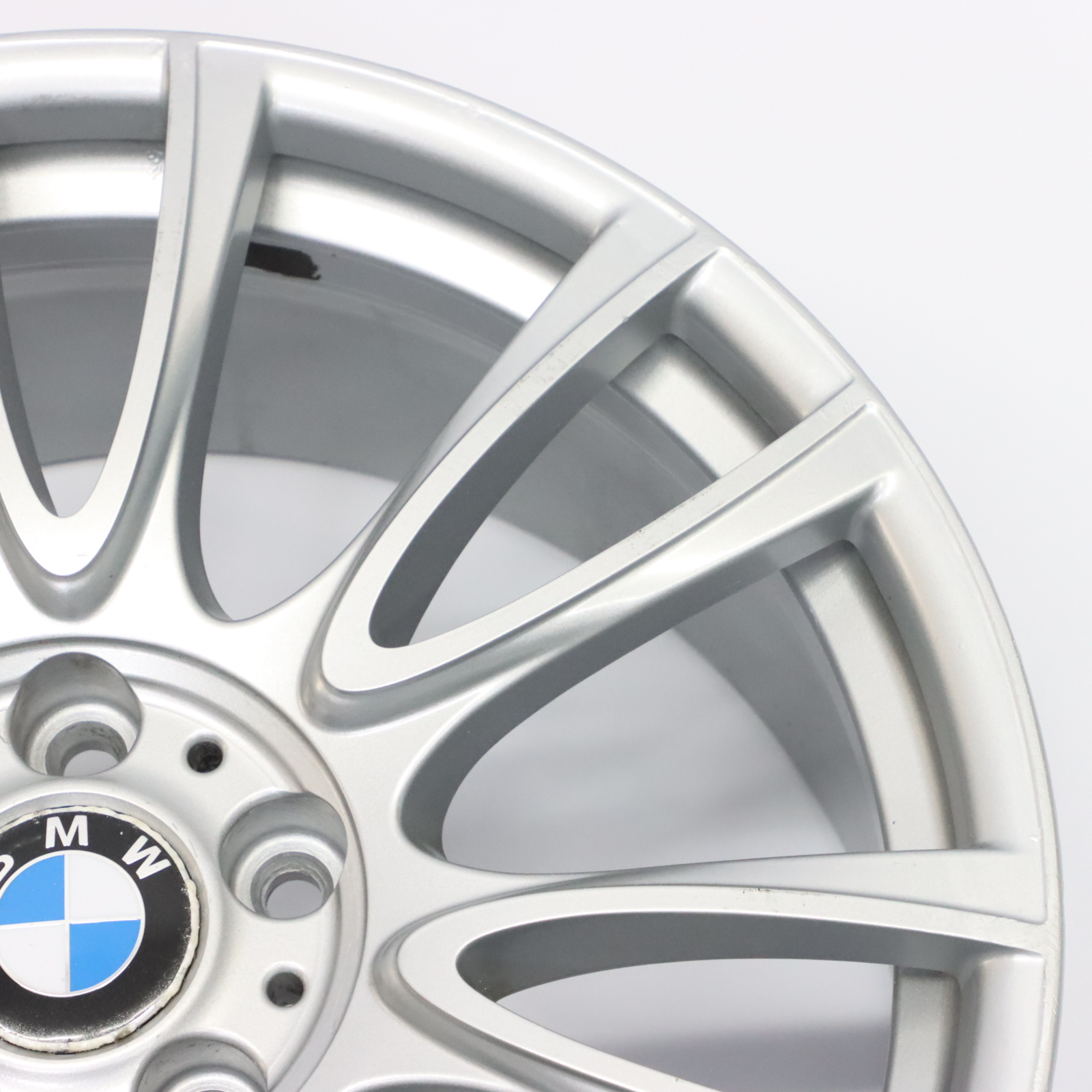 BMW F30 F31 F32 Front Silver Alloy Wheel Rim 19" ET:36 8J V Spoke 439 7845865